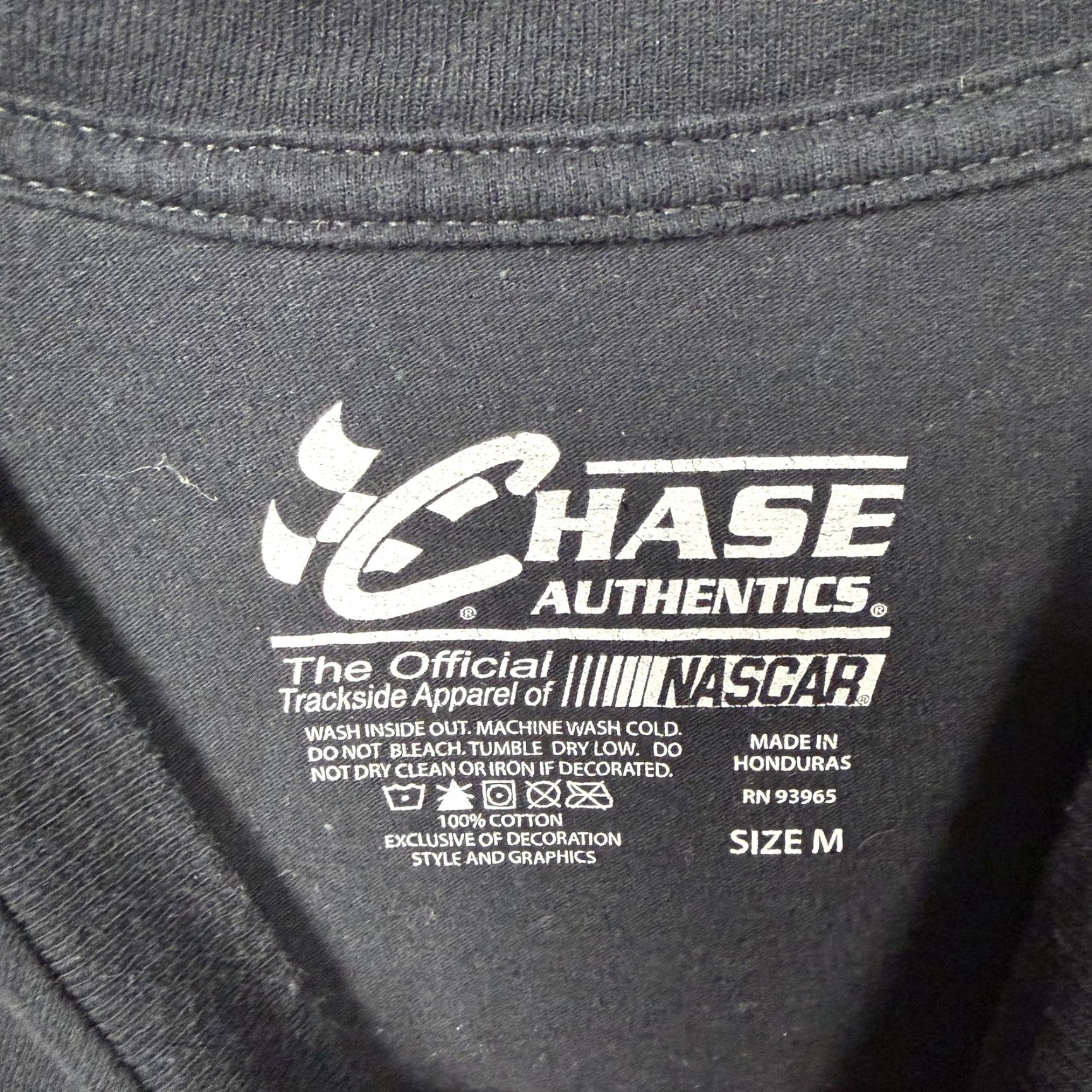 Chase Authentics VINTAGE Danica Patrick NASCAR Shirt Mens Medium Black Chase Authentics Graphic Tee Size US M / EU 48-50 / 2 - 4 Thumbnail