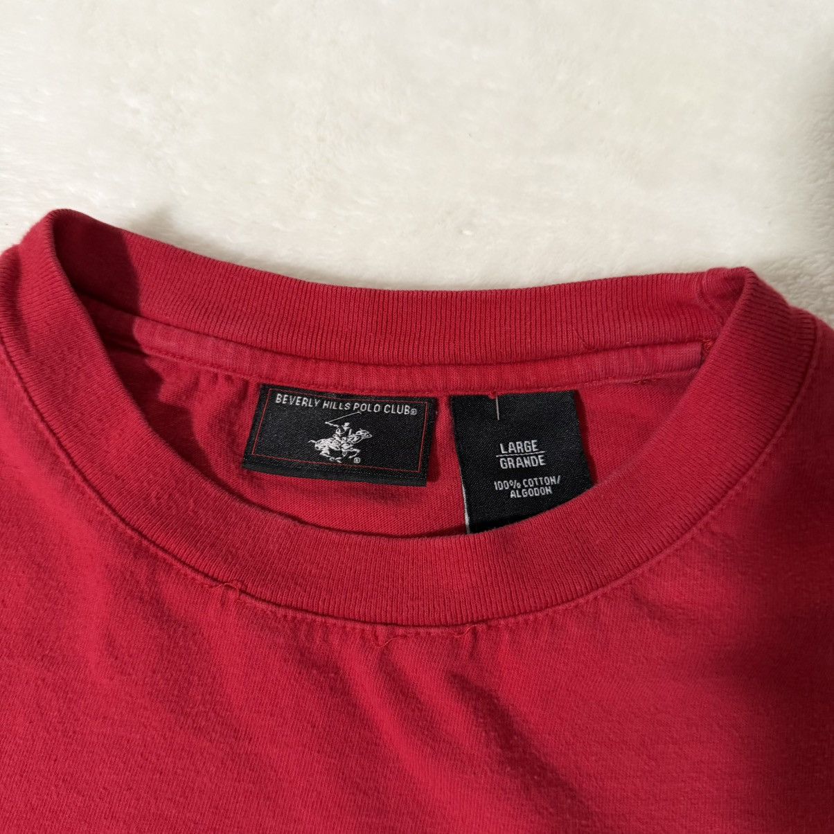 Beverly Hills Polo Club Vintage Boxy Beverly Hills Polo Pocket T-Shirt Size US L / EU 52-54 / 3 - 3 Thumbnail