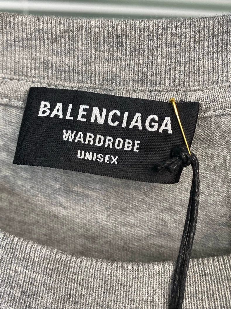 Balenciaga Balenciaga Letter printed logo short sleeves 2503-Nextarrow Size US XXS / EU 40 - 7 Thumbnail