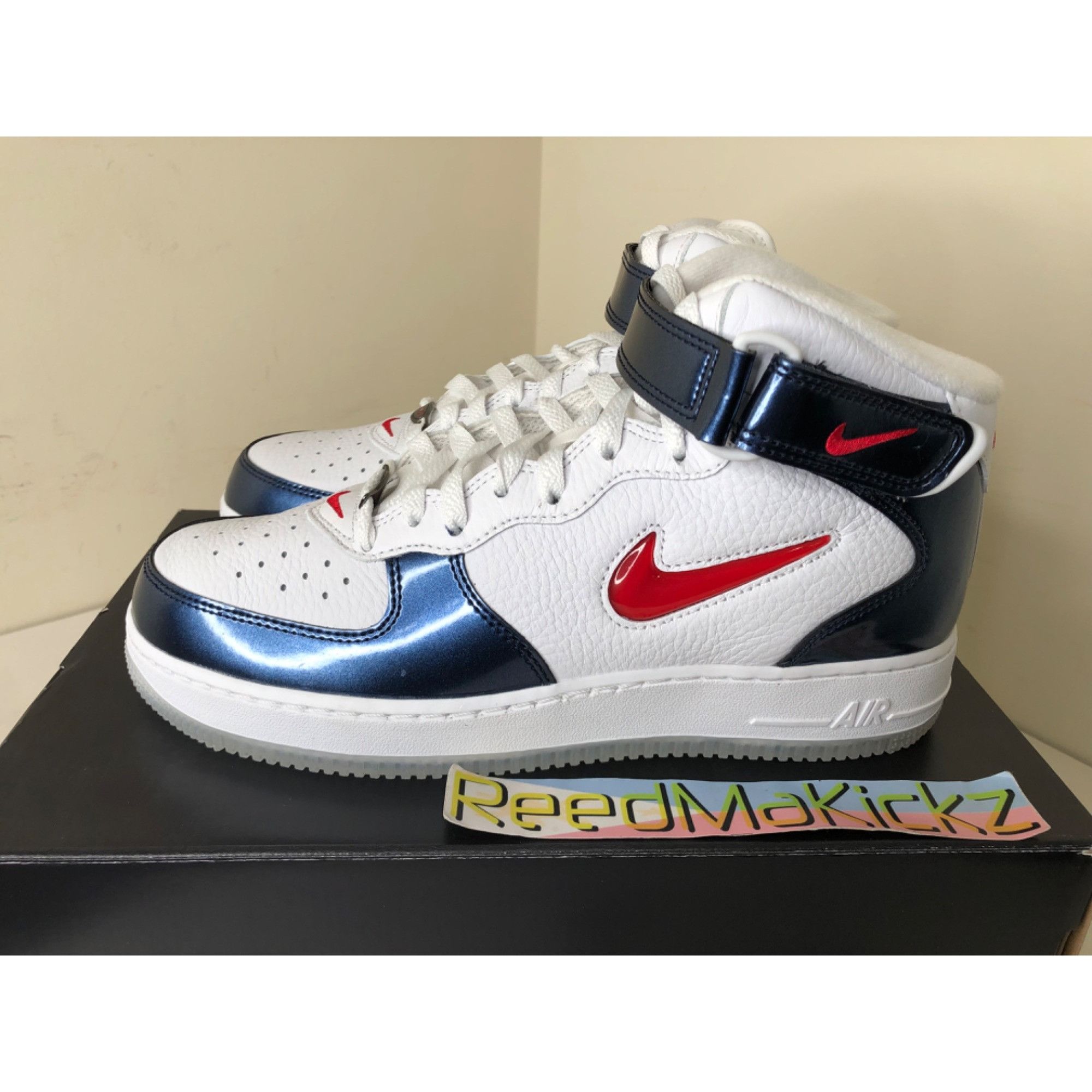 Nike Nike Air Force 1 Mid QS Independence Day Mens 15us Size US 15 / EU 48 - 1 Thumbnail