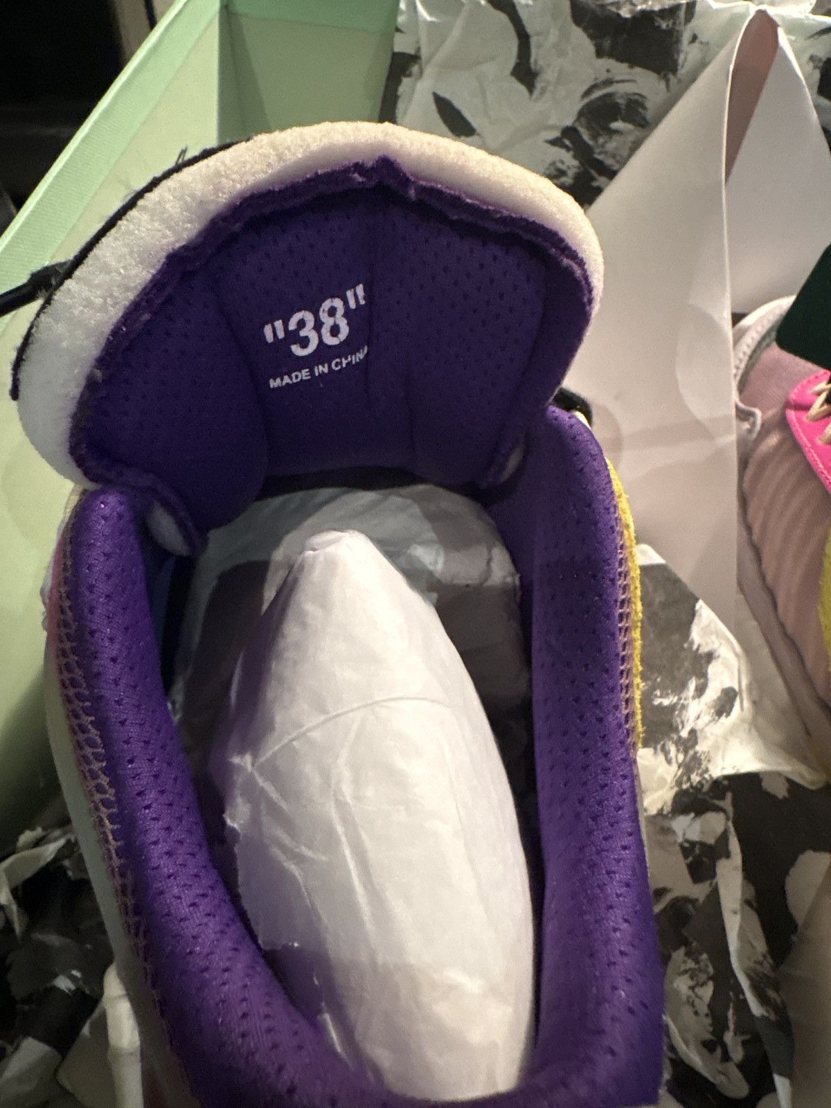 Off-White Odsy 1000 purple white Size US 8 / IT 38 - 6 Thumbnail