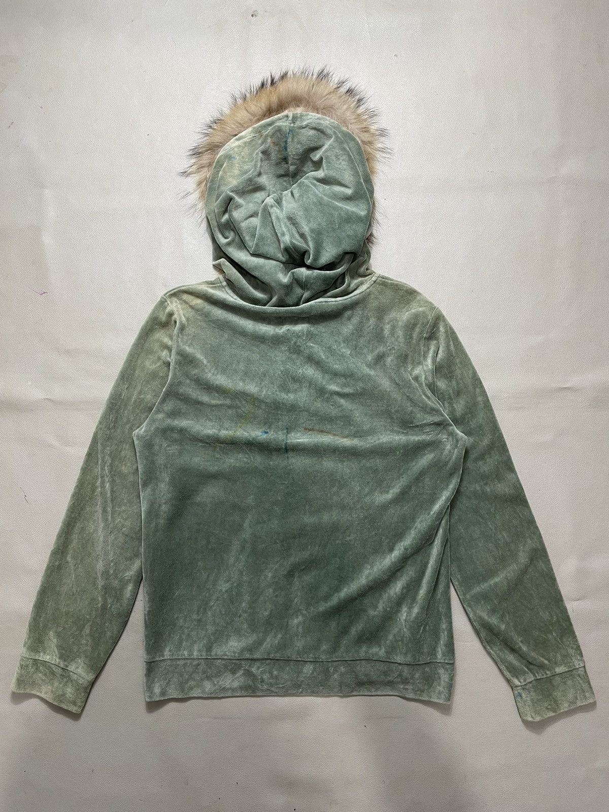 If Six Was Nine × Japanese Brand × Le Grande Bleu (L.G.B.) Japanese velvet Fur Hoodie Jacket Size L / US 10 / IT 46 - 5 Thumbnail