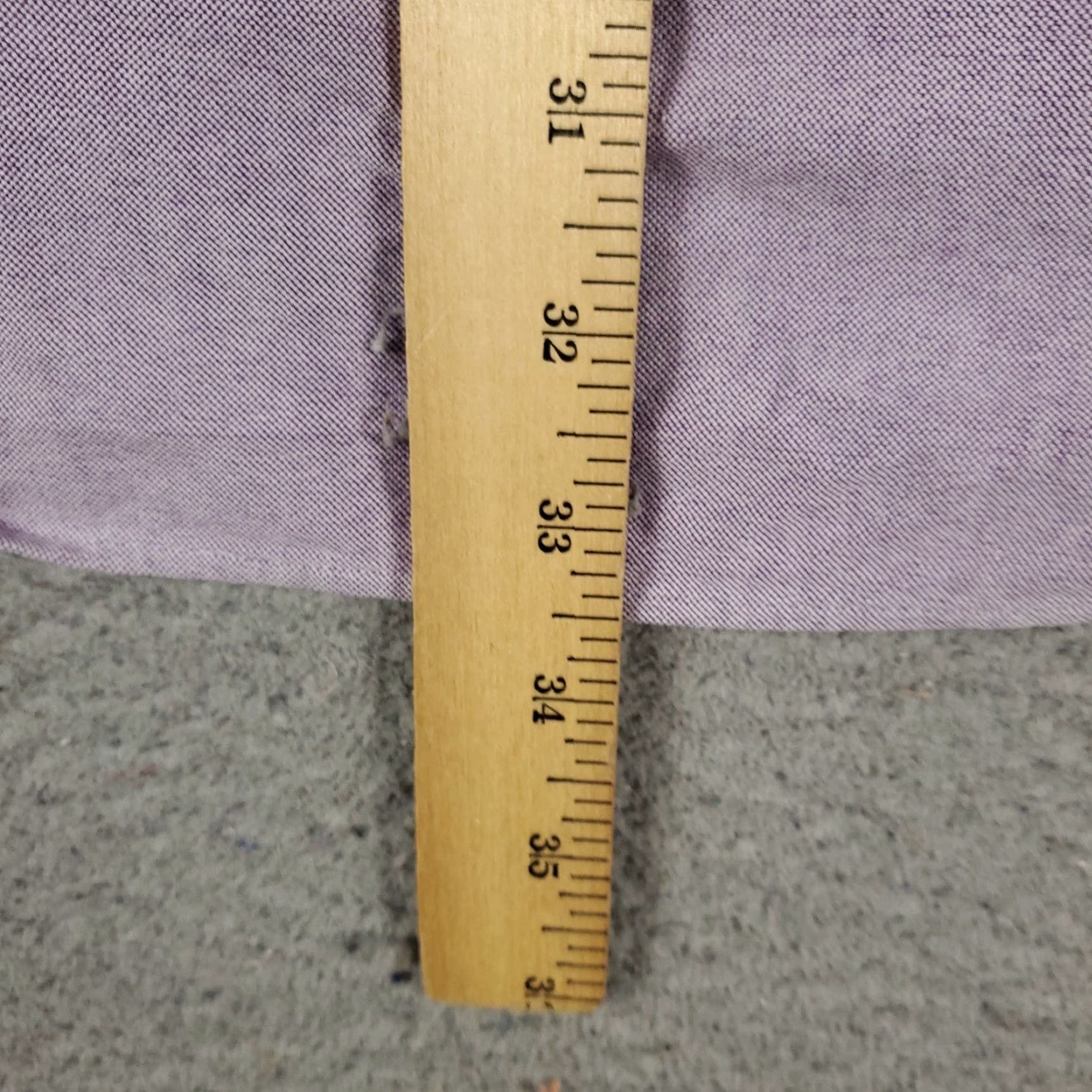 Ralph Lauren VINTAGE? No, actually: RALPH LAUREN Dress Shirt Mens 17.5 Purple Pony Button-Down Long Sleeve Shirt Regular Fit 100% Cotton Size 46R - 6 Thumbnail