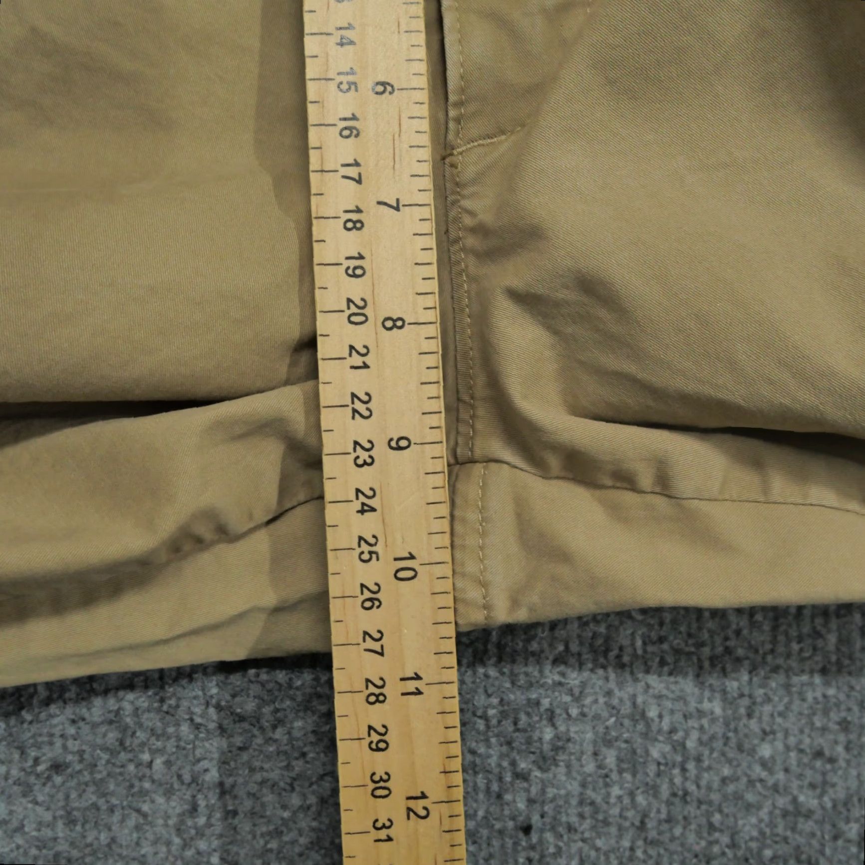 Abercrombie & Fitch Abercrombie & Fitch Pants Mens 28x30 Khaki Tan Skinny Stretch Size US 28 / EU 44 - 7 Thumbnail