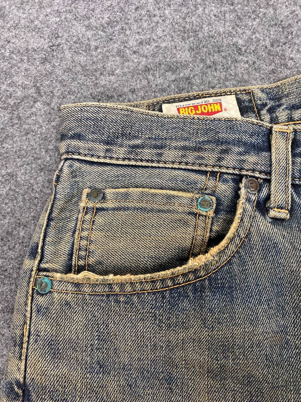 Big John vintage big john rusty distressed denim nice design Size US 34 / EU 50 - 12 Thumbnail
