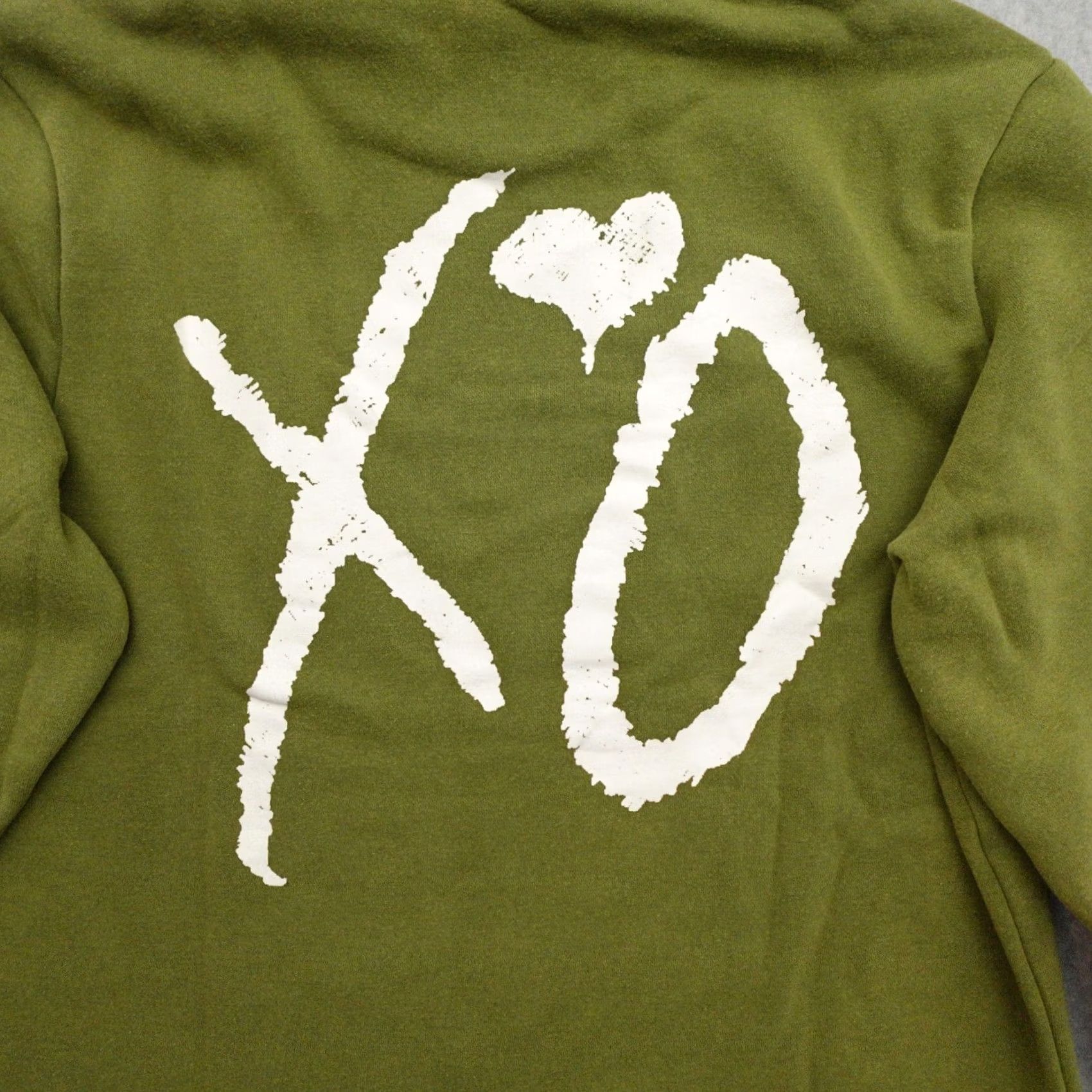 Olive THE WEEKND x NAV Good Intentions Adult Hoodie L NAV Olive Green Brown 29x22 Size: Large Color: Green MeASUREMENTS ARE PROVIDED IN PICTURES Mens Size US L / EU 52-54 / 3 - 4 Thumbnail