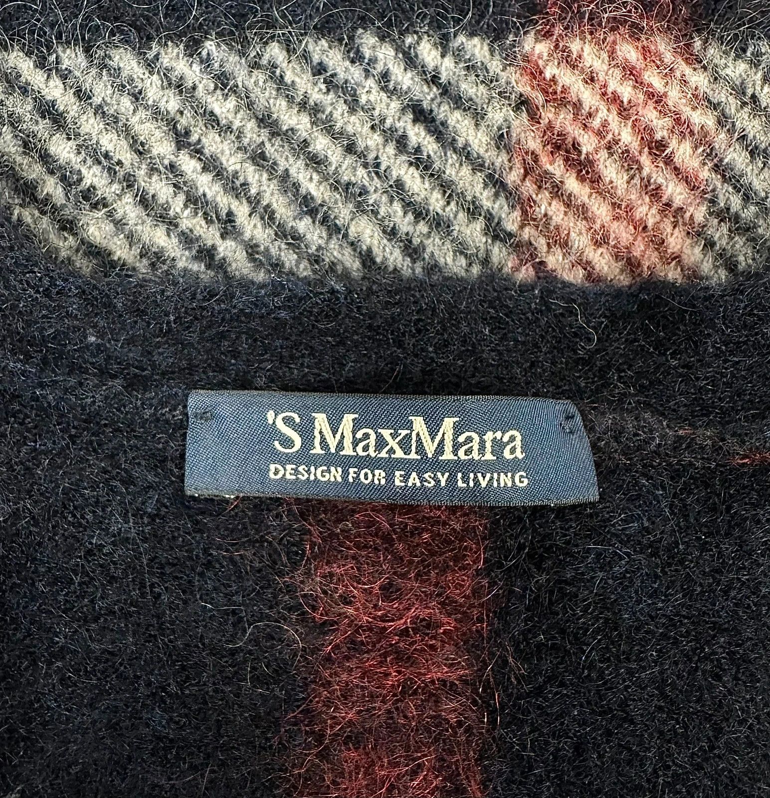 Max Mara S’ Max Mara Wool Mohair Cardigan Plaid size S Size S / US 4 / IT 40 - 12 Thumbnail