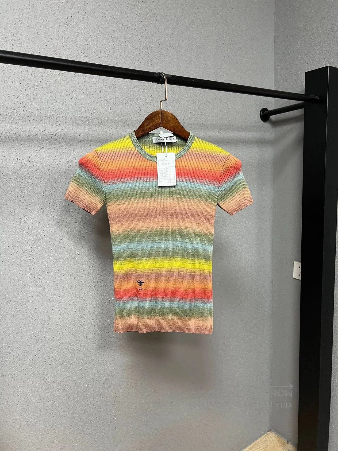Dior Dior Rainbow Bee Knit Sweater. Size XXS / US 00 / IT 34 - 1 Thumbnail