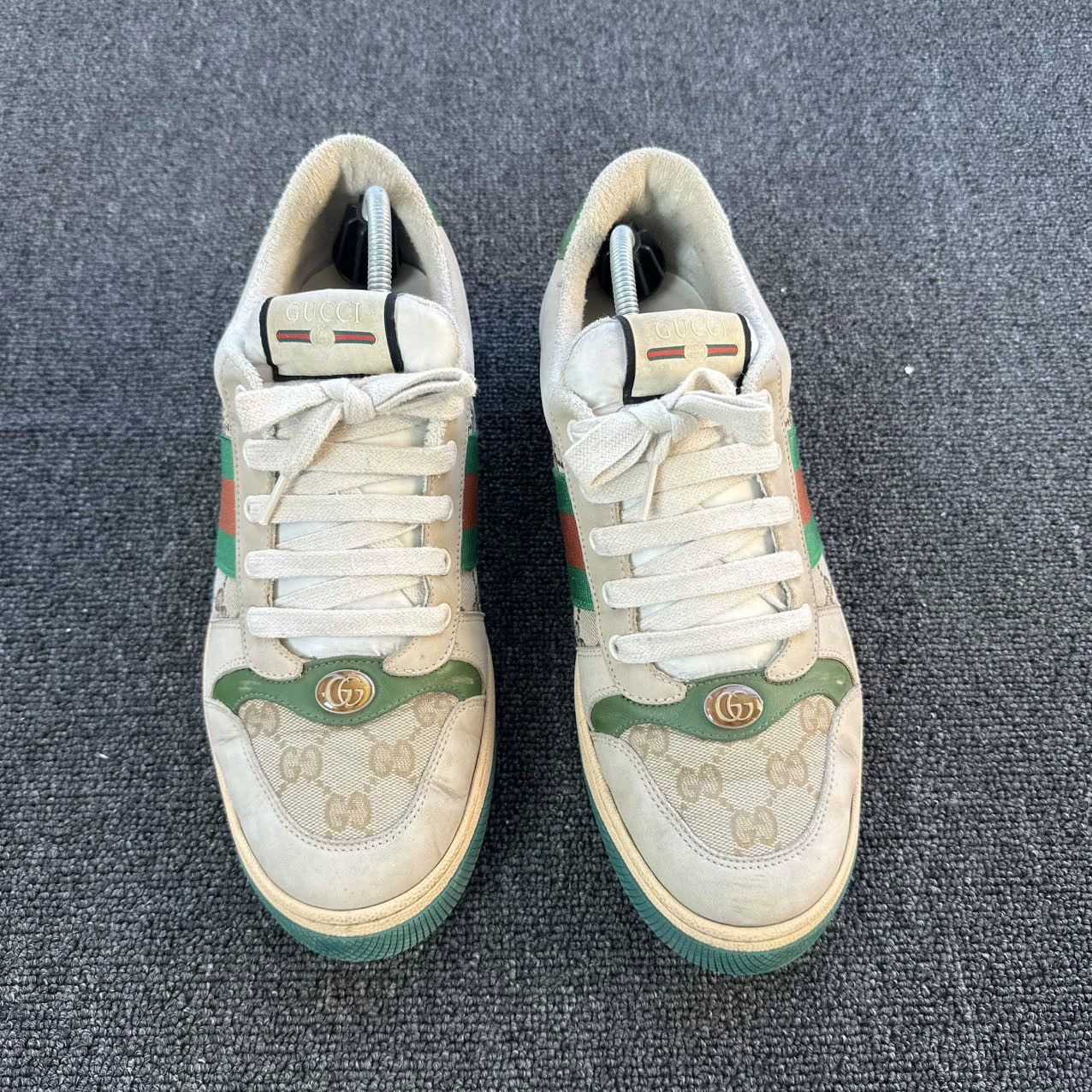 Gucci Gucci distressed dirty sneakers EUR 43 95 new light wear Size US 10 / EU 43 - 2 Thumbnail