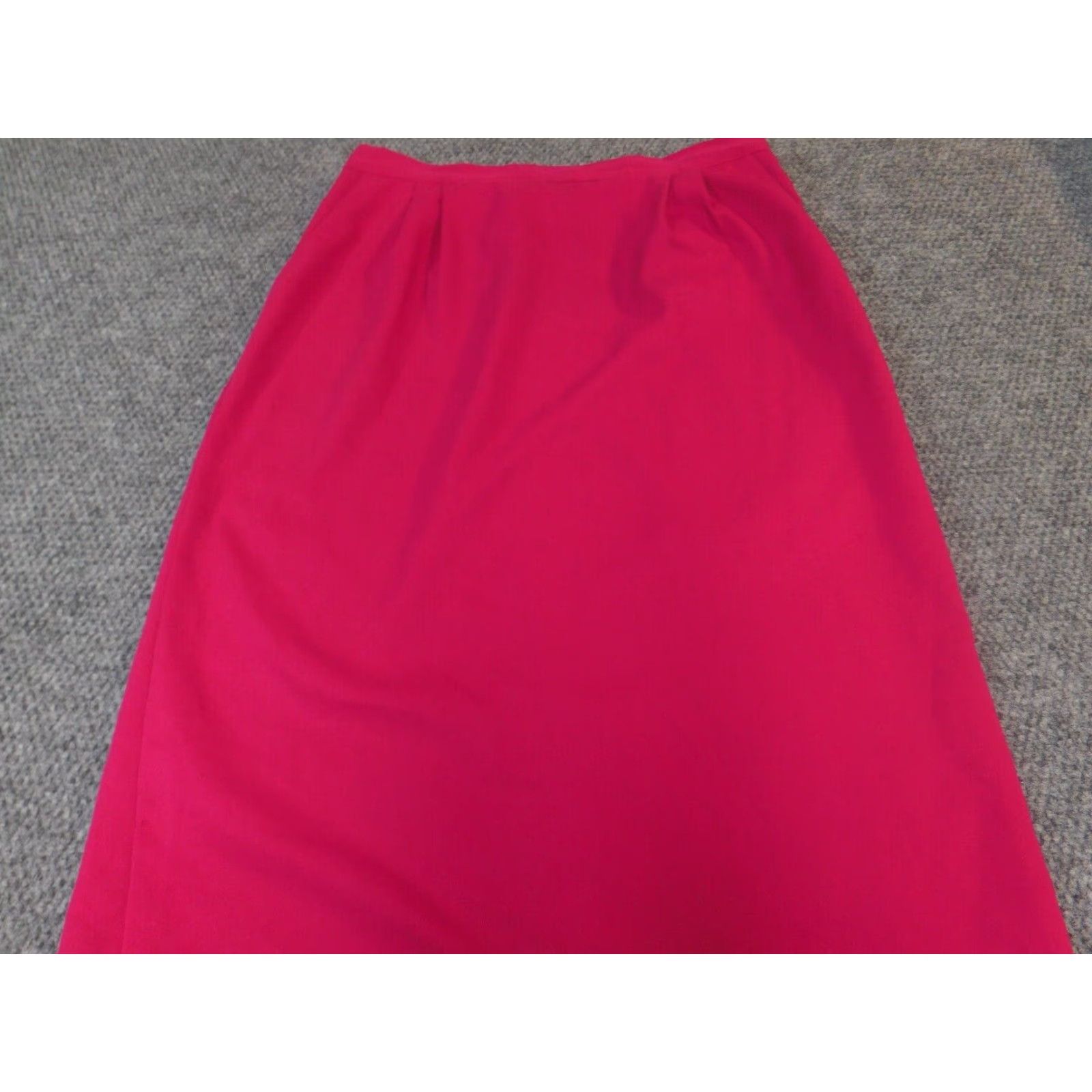 Worthington Worthington Womens Skirt 18 Tall Pink midi Zip A-Line Knee Length Casual Vintage No Size 40" / US 18 - 2 Thumbnail
