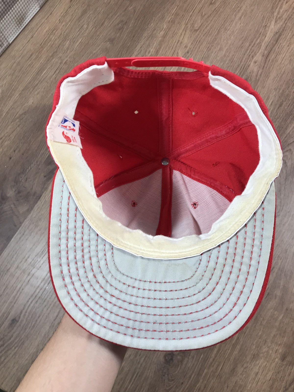 NBA × Vintage Vintage 90s Chicago Bulls Jordan 23 Cap Hat Size ONE SIZE - 8 Thumbnail
