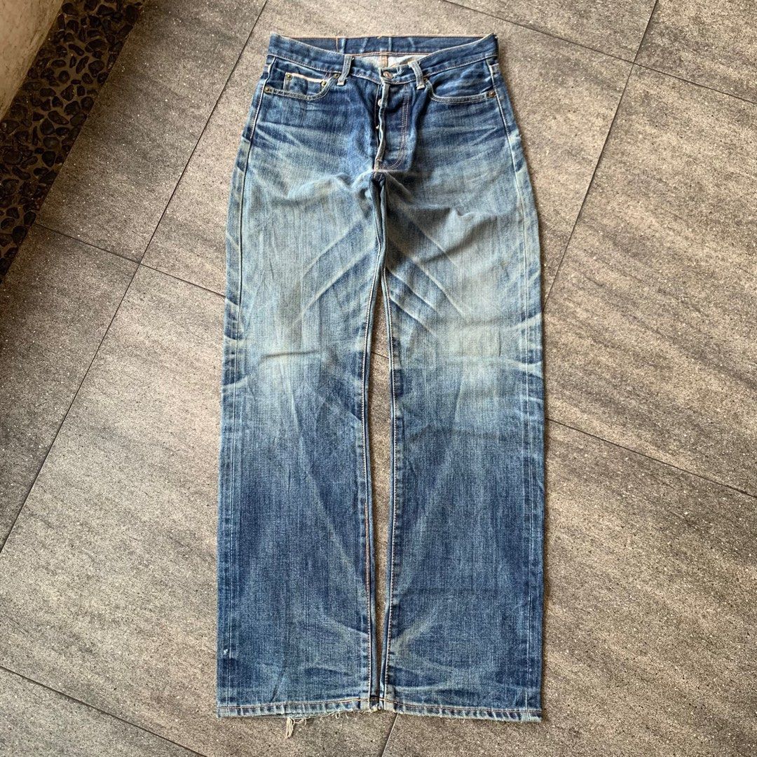 Levi's × Levi's Vintage Clothing × Vintage Levi's Big E selvedge beautifull fading Size US 29 - 1 Thumbnail