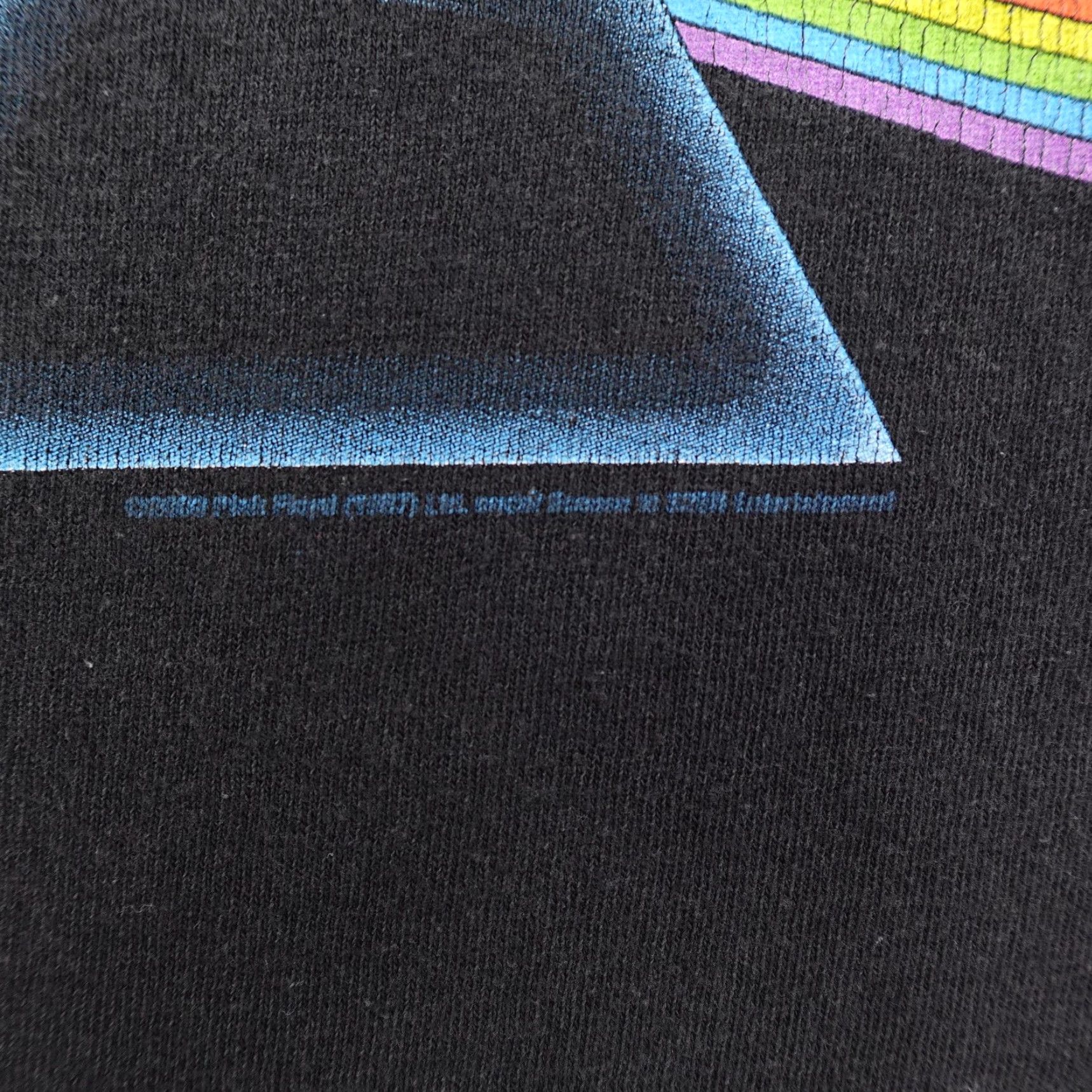 Anvil VINTAGE Pink Floyd Shirt Mens M Black Dark Side Of The Moon Band Tee Y2K Size US M / EU 48-50 / 2 - 4 Thumbnail