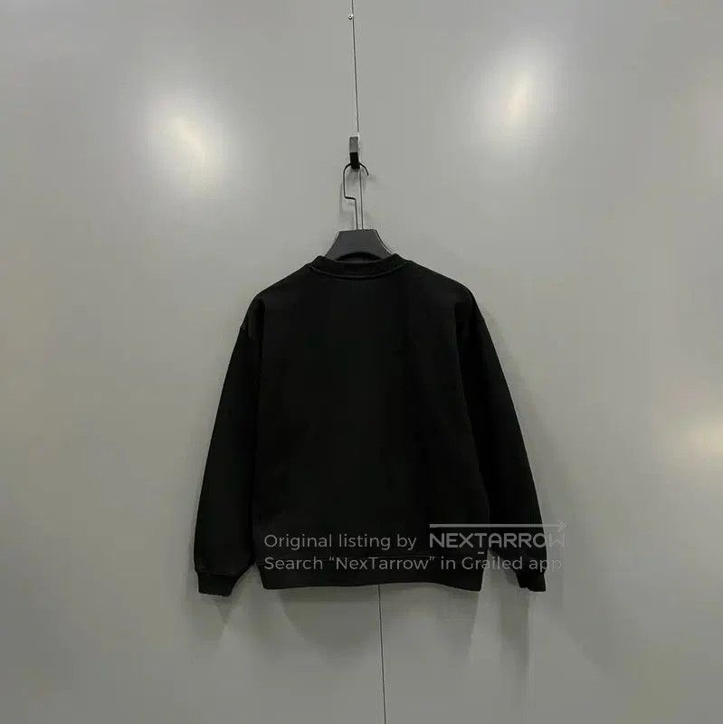 Kenzo KENZO Black Cotton Embroidered Crop Sweatshirt . Size M / US 6-8 / IT 42-44 - 2 Thumbnail