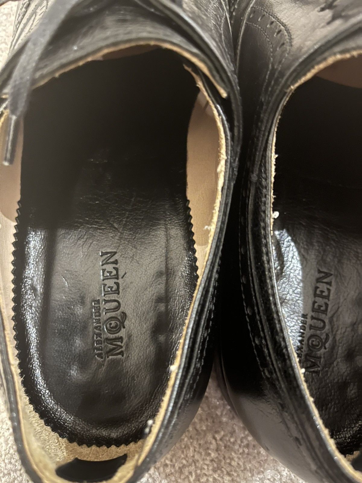 Alexander McQueen ALEXANDER MCQUEEN DRESS SHOES Size US 7.5 / EU 40-41 - 3 Thumbnail