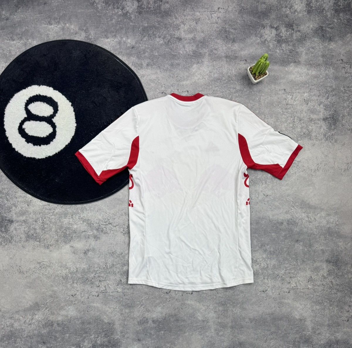 Adidas Retro New York Red Bulls 2013-14 Home Football Jersey MLS Size US M / EU 48-50 / 2 - 13 Thumbnail