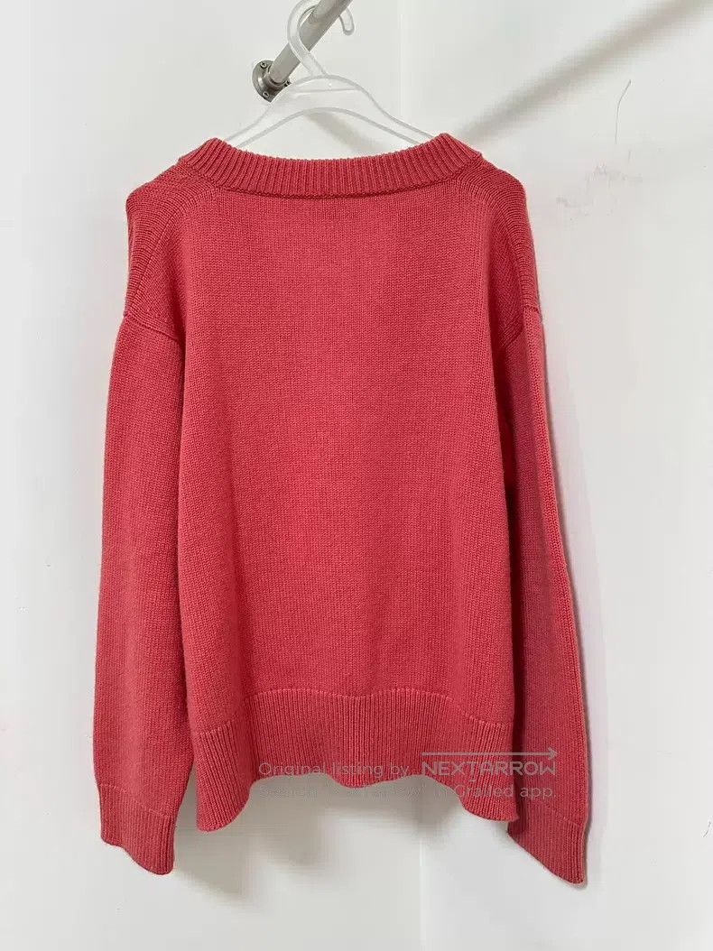 Hermes Hermes Pink V-Neck Keyhole Sweater Size XS / US 0-2 / IT 36-38 - 2 Thumbnail