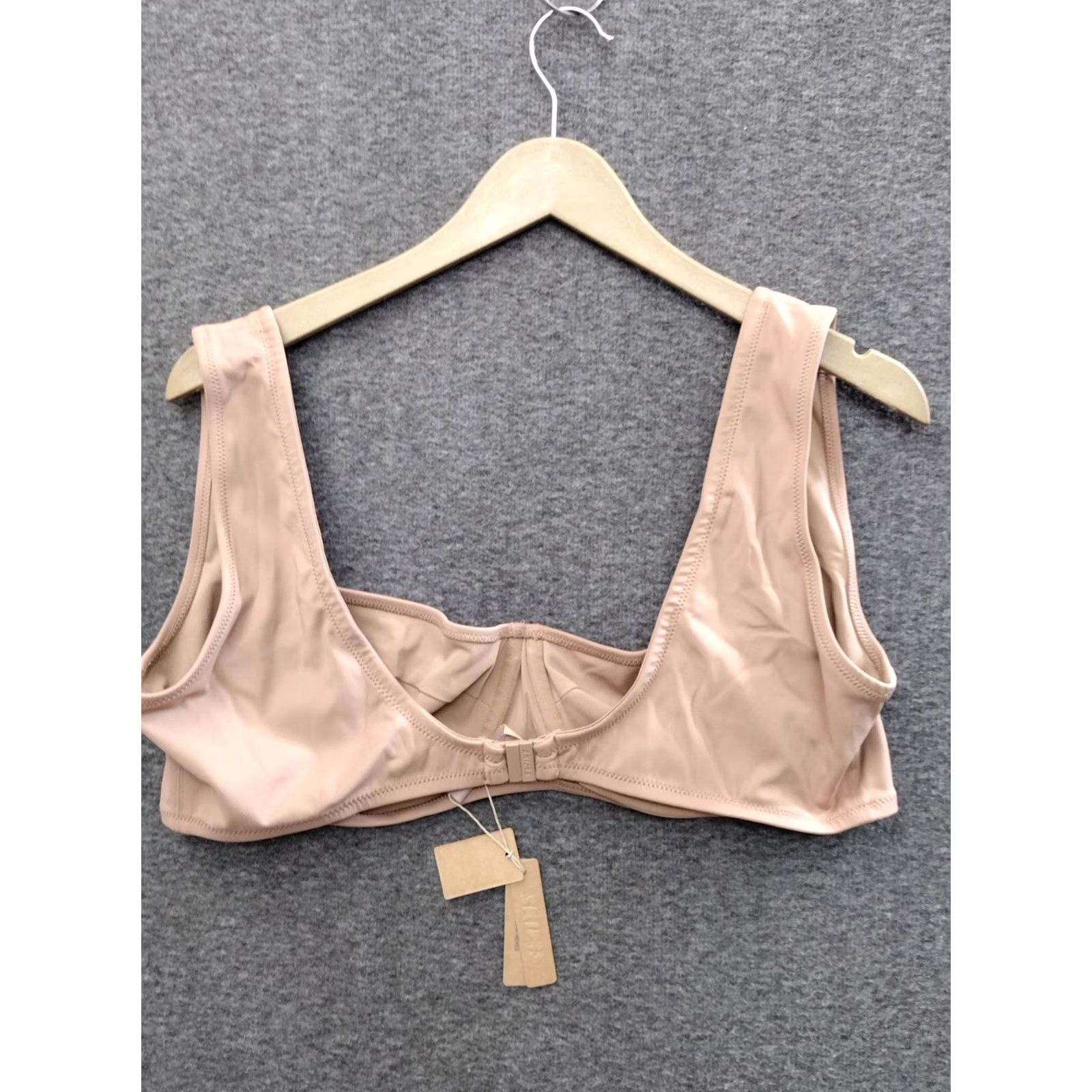 SKIMS SKIMS Shaping Swim Unlined Underwire Bikini Color Sienna Size 3X Womens Bathing Suit Beach 90s? Size ONE SIZE - 2 Thumbnail