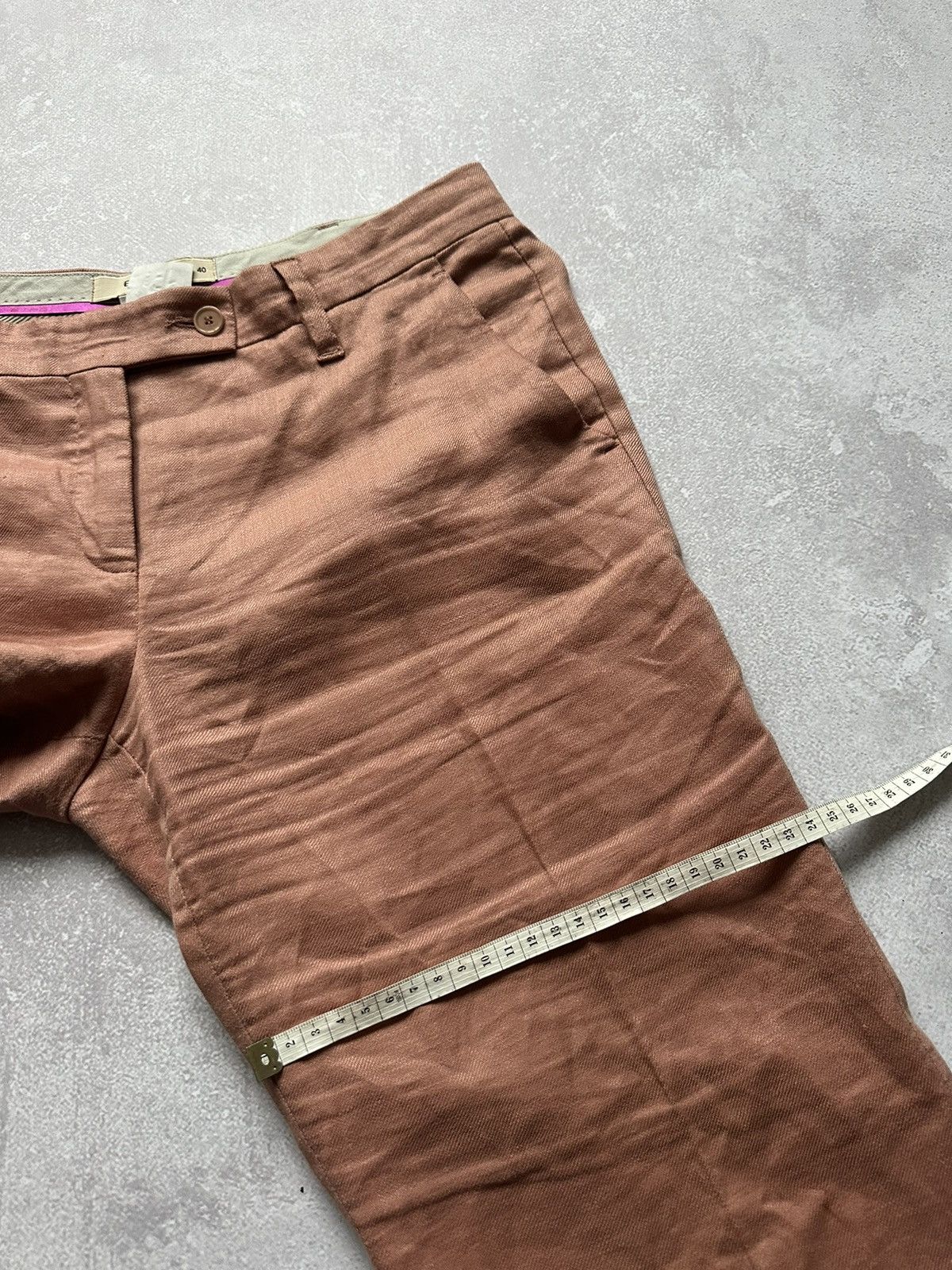 Etro Pants Etro 40 made in Italy Milano Lino Size 27" / US 4 / IT 40 - 8 Thumbnail
