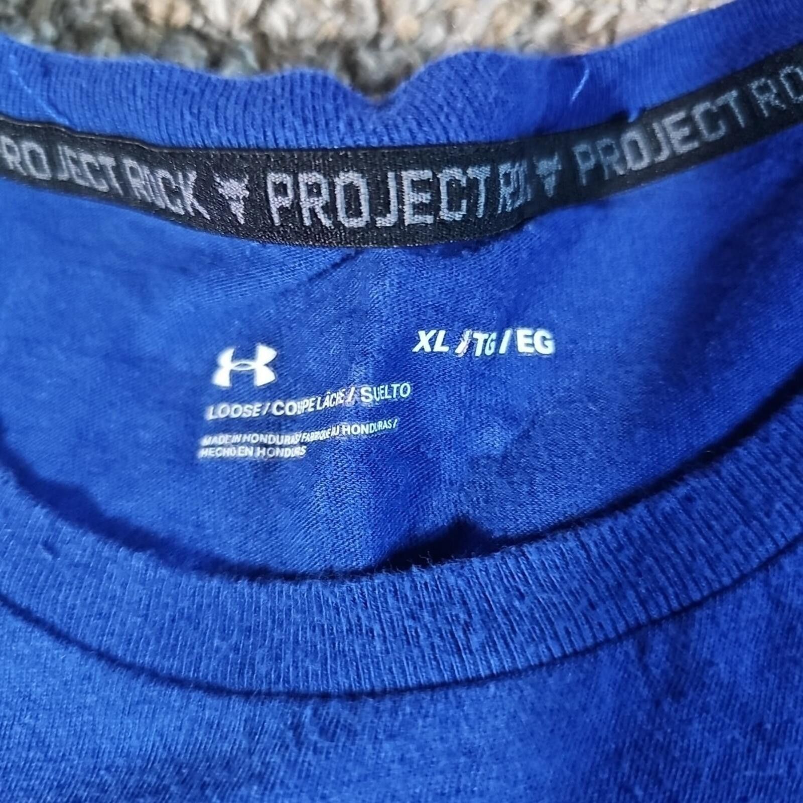 Under Armour Under Armour XL Project Rock Tshirt Size US XL / EU 56 / 4 - 4 Thumbnail