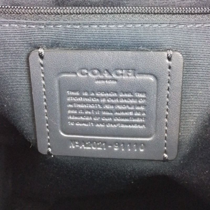 Coach Coach Jes Backpack Horse + Carriage Print Blue Drawstring Size ONE SIZE - 13 Thumbnail