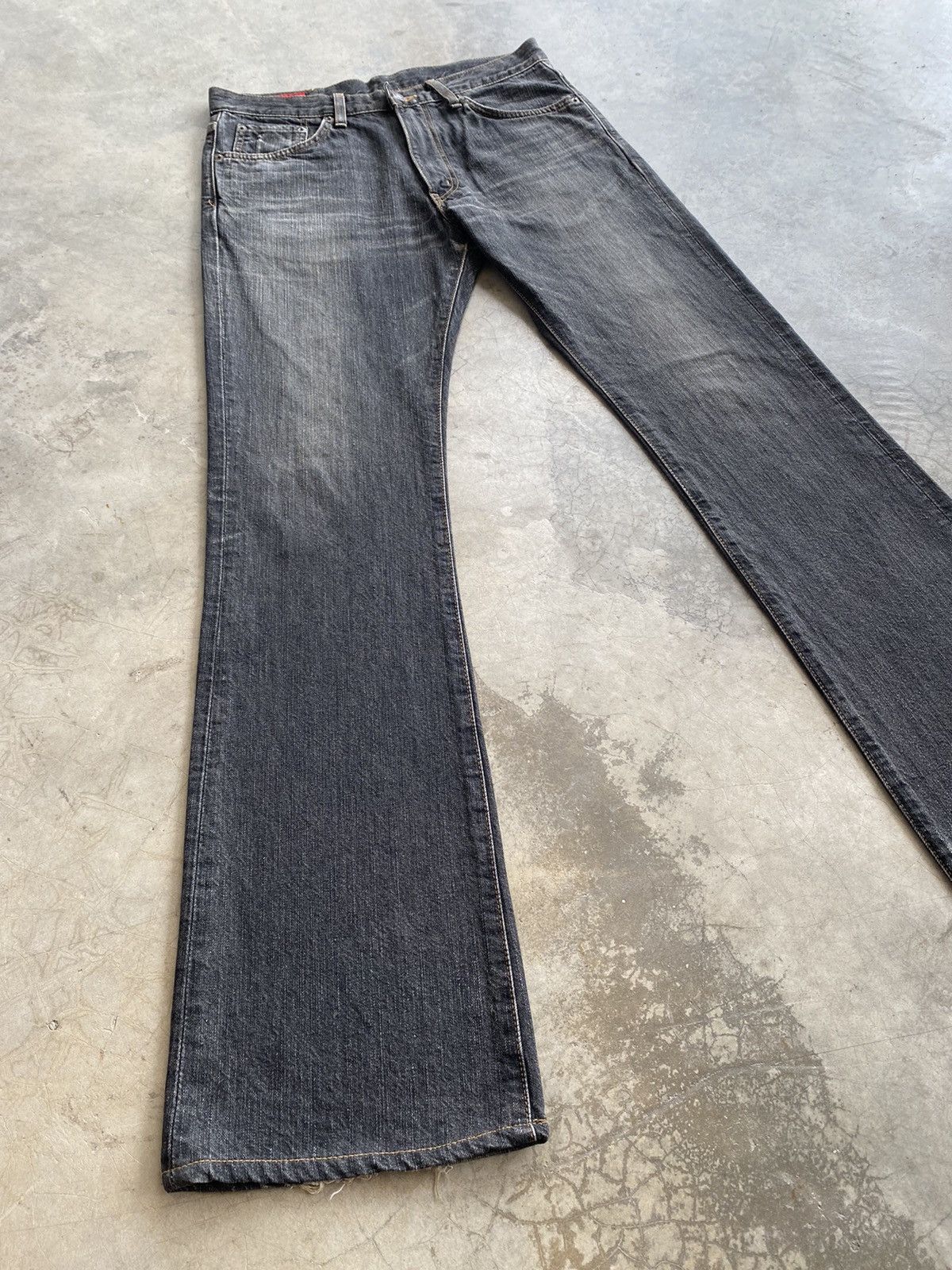 Edwin Flare Jeans Edwin 503 Rebel Boot Cut Denim Vintage Size US 31 - 4 Thumbnail