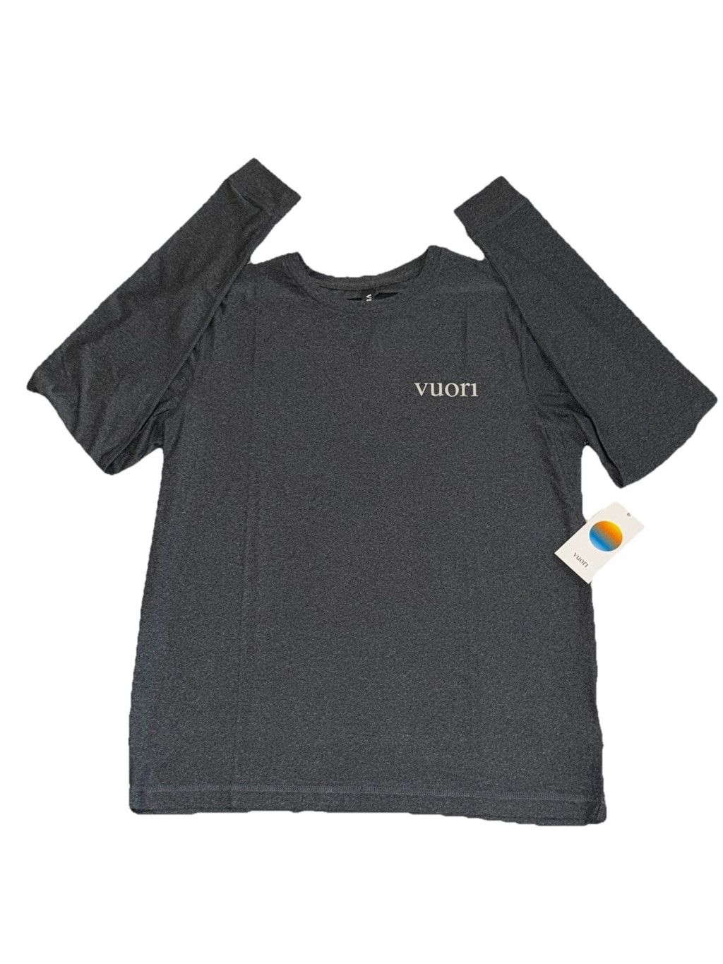 Vuori VUORI ULUWATU UPF LONG SLEEVE CHARCOAL HEATHER SIZE MEDIUM Size US M / EU 48-50 / 2 - 1 Thumbnail