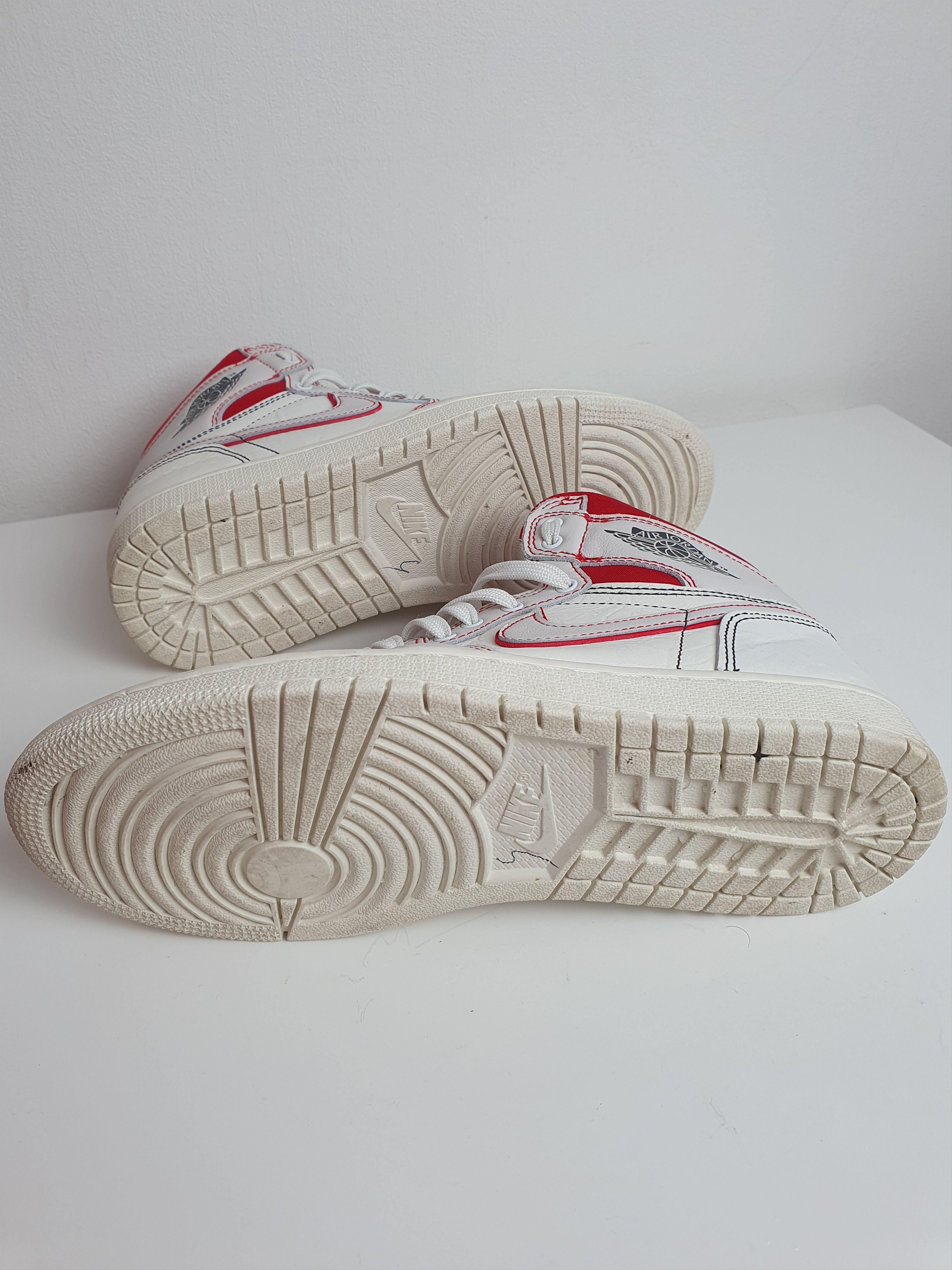 Jordan Brand × Nike Vintage Men's shoes Nike Air Jordan HIGH PHANTOM GYM RED Size US 7 / EU 40 - 15 Thumbnail