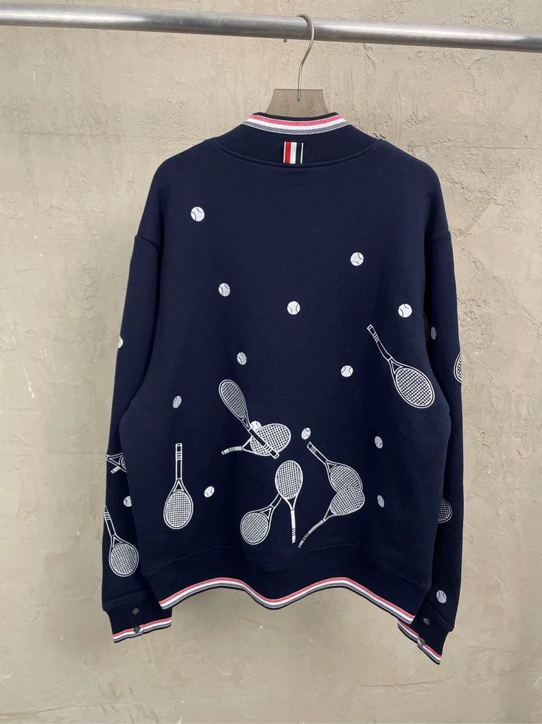 Thom Browne Thom browne Navy blue show ace series embroidered tennis ba Size US XL / EU 56 / 4 - 3 Thumbnail