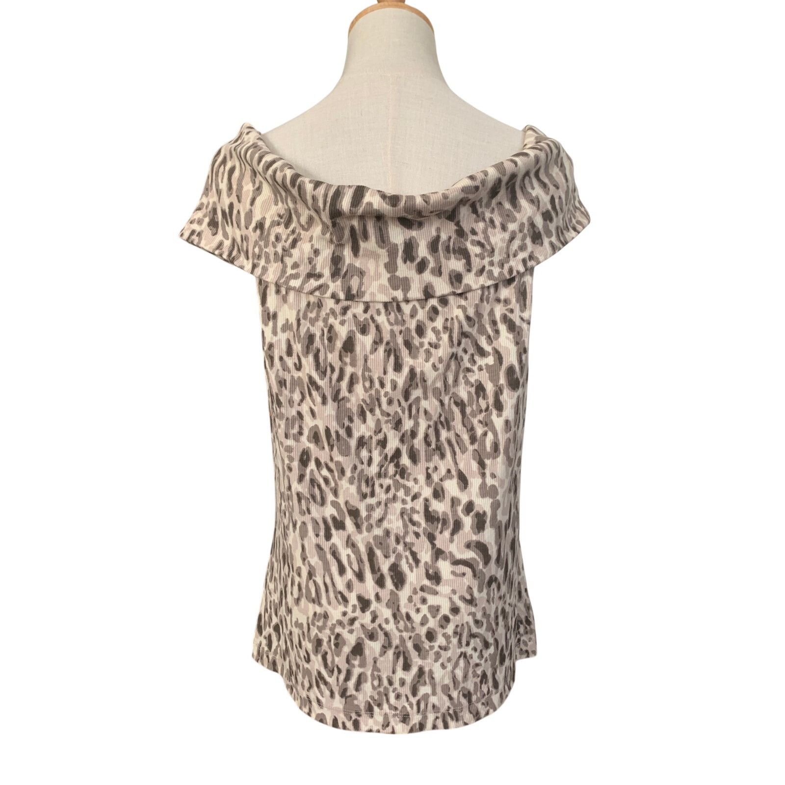 Anthropologie NWT Anthropologie Pilcro Off Shoulder Twist Rib Top Size XL / US 12-14 / IT 48-50 - 6 Thumbnail