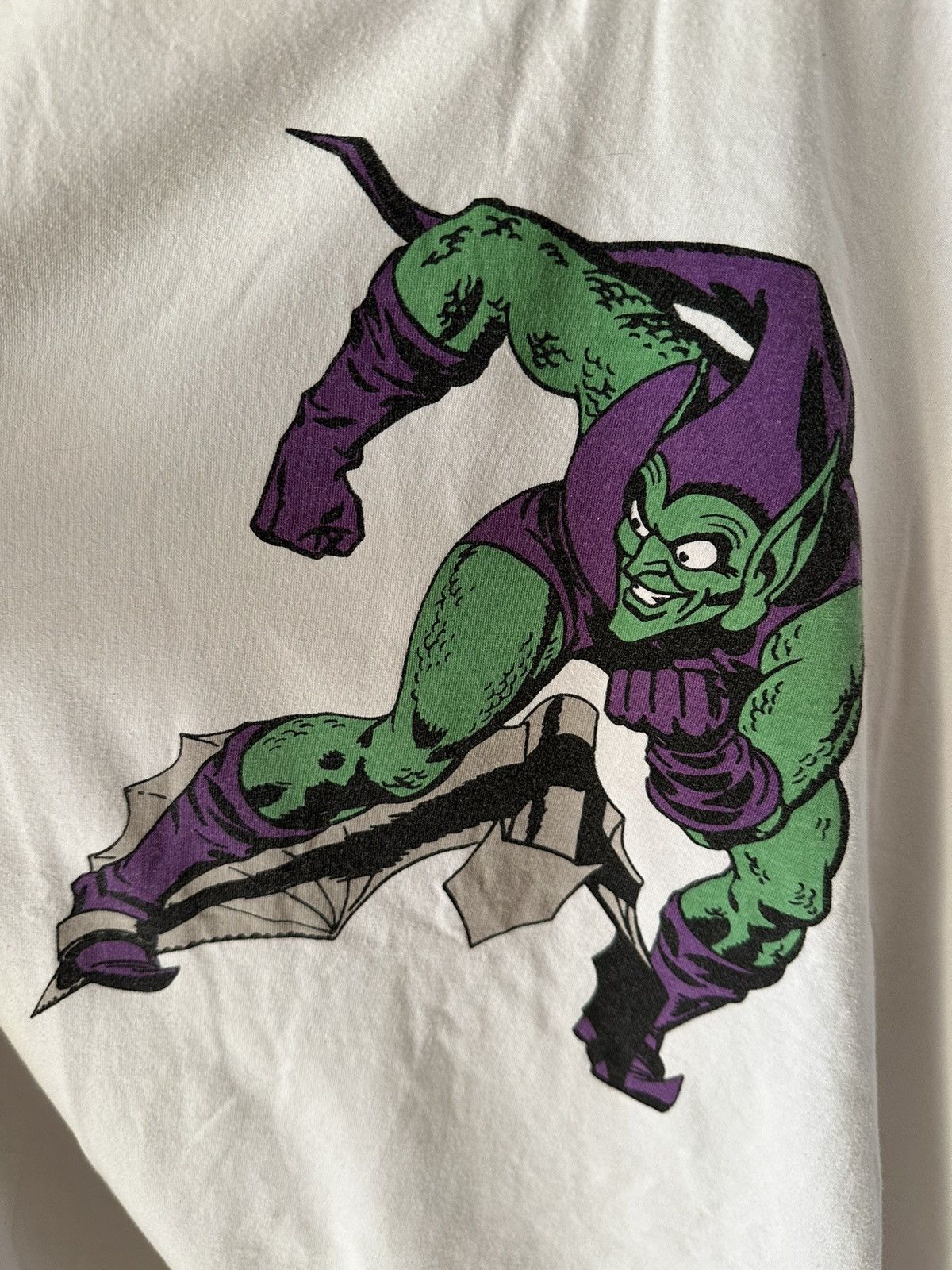 Marvel Comics × Vintage Vintage Marvel Comics T-Shirt Green Goblin Spider-Man Size US XL / EU 56 / 4 - 2 Thumbnail