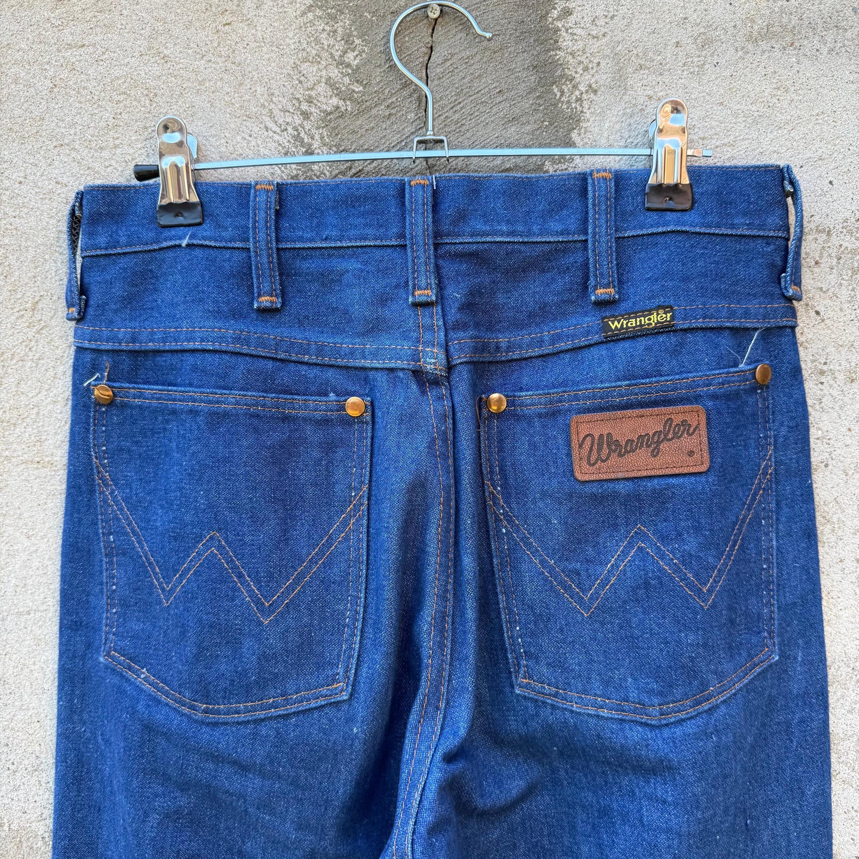 Vintage × Wrangler 90's Wrangler Dark Denim Jeans Size US 28 / EU 44 - 7 Thumbnail