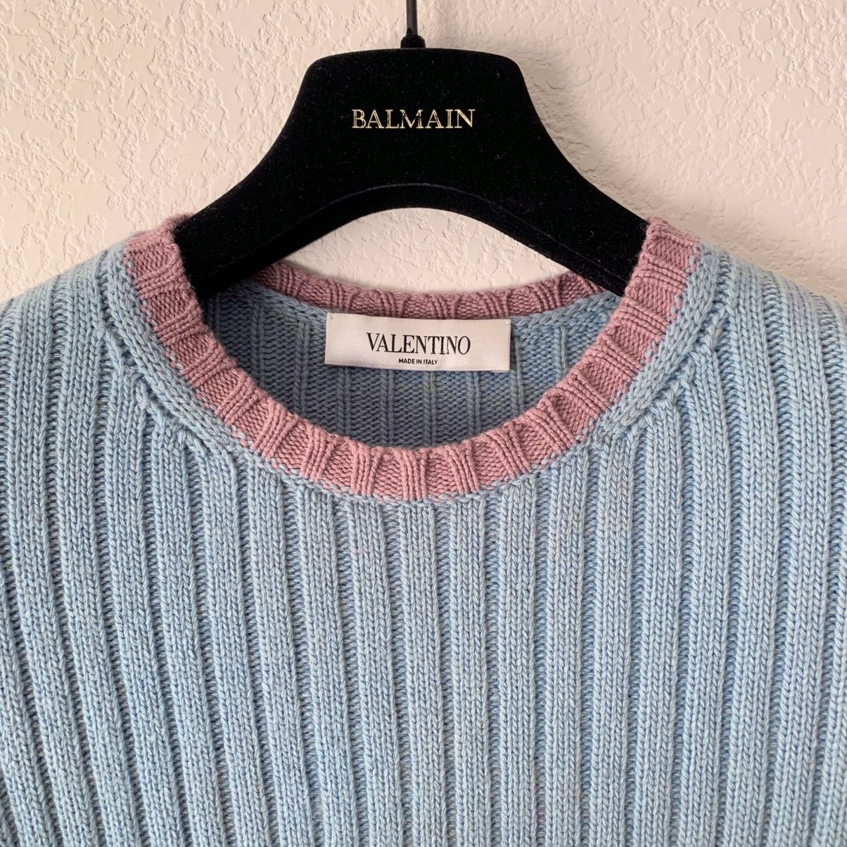 Valentino Valentino wool cashmere knit sweater Size S / US 4 / IT 40 - 4 Thumbnail