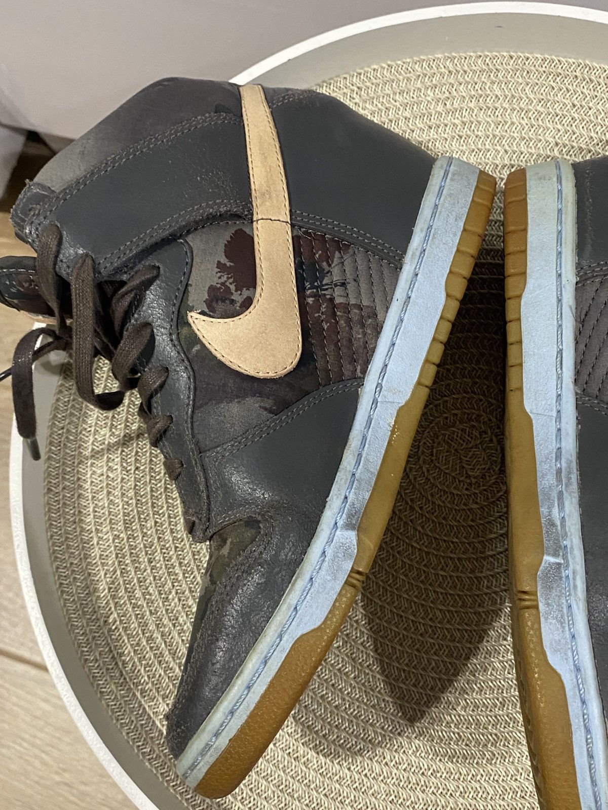 Nike Nike Liberty Camo Isabel Marant Style Wedge Sneakers 2012 Size US 8.5 / IT 38.5 - 8 Thumbnail