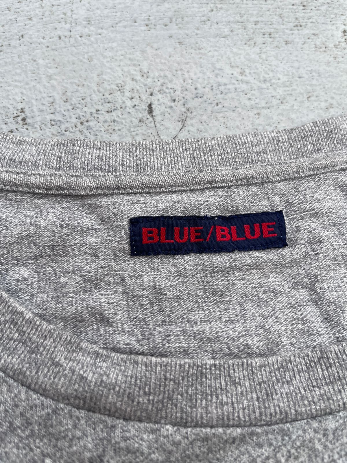 Japanese Brand Blue Blue Japan "Blue Blue" Spellout Logo T-Shirt Size US S / EU 44-46 / 1 - 2 Thumbnail