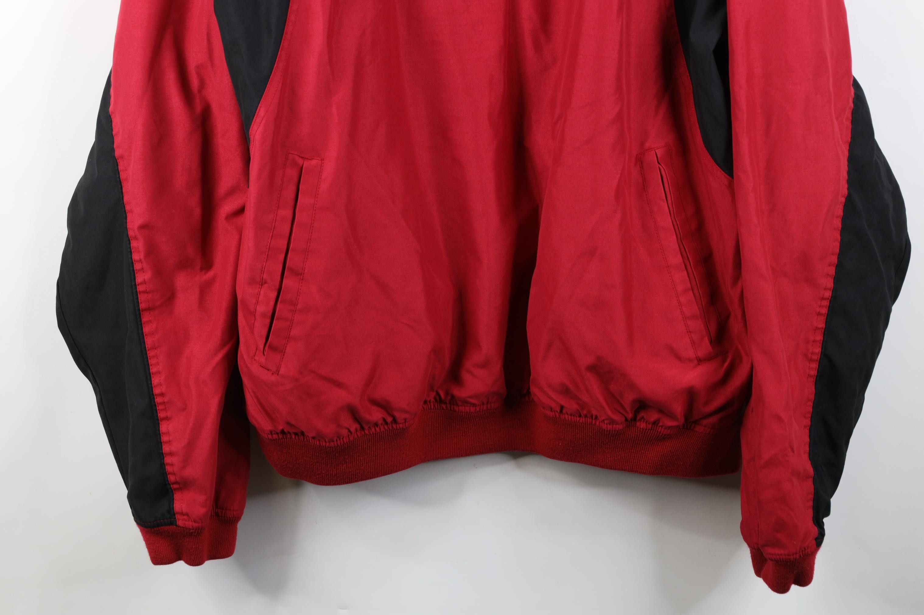 Vintage Vintage Fire Department Pullover Windbreaker Jacket Red Size US XL / EU 56 / 4 - 3 Thumbnail