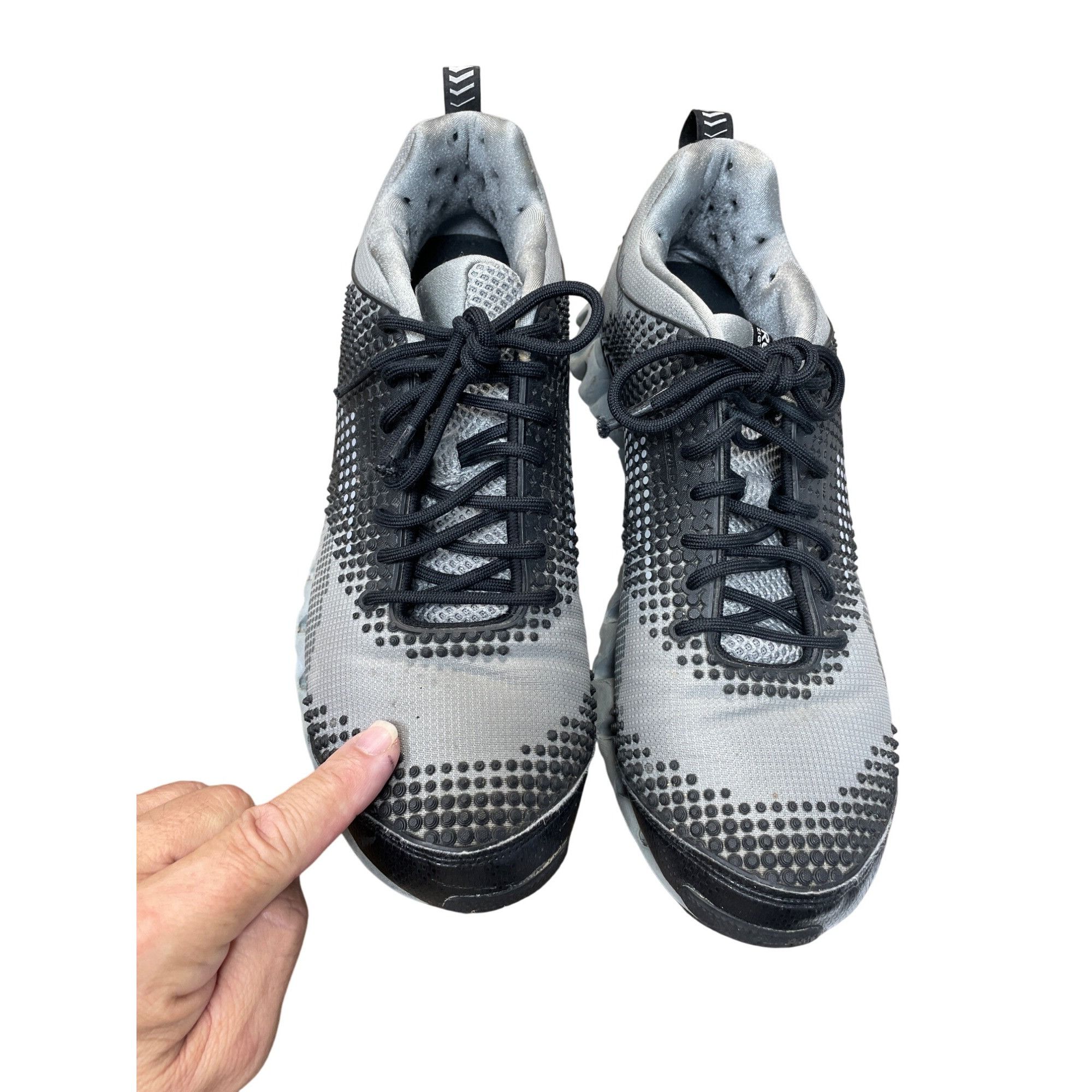 Reebok Reebok Zig Tech 2.0 Mens gray black running shoes sneakers Size US 12 / EU 45 - 14 Thumbnail