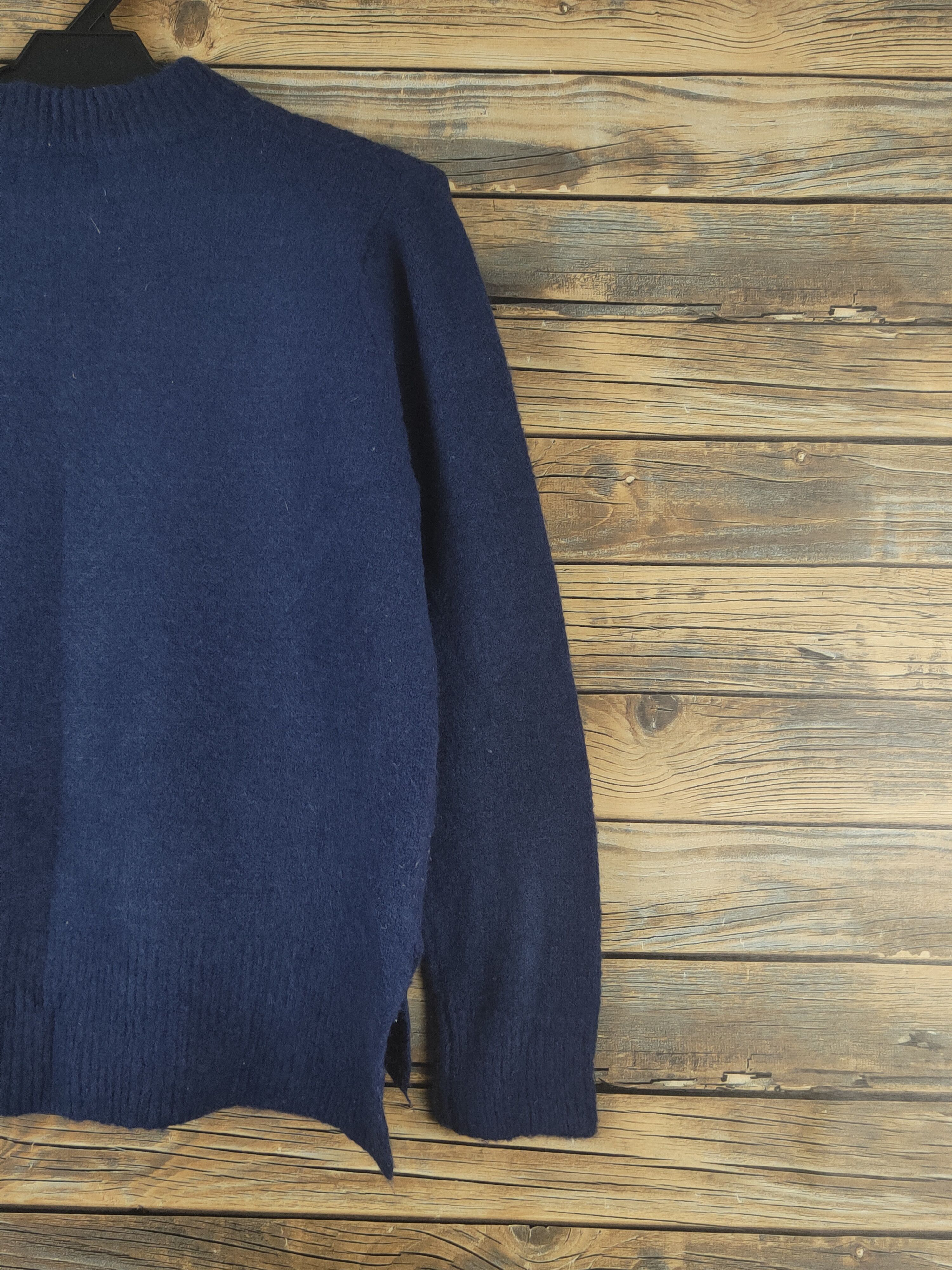 Homespun Knitwear Temt Navy Cactus Knitwear Sweatshirts #W1212 Size S / US 4 / IT 40 - 9 Thumbnail