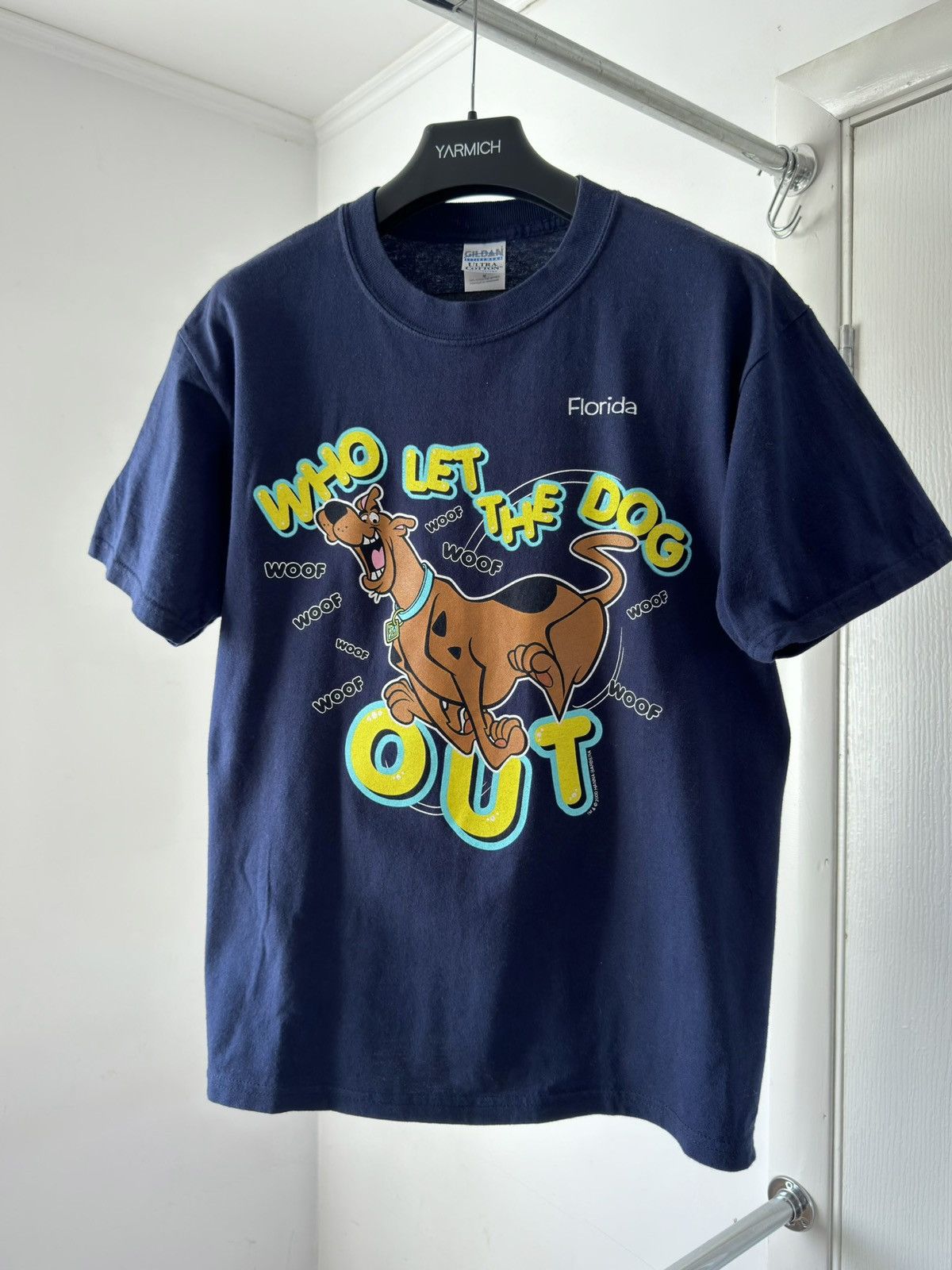 Vintage Vintage 2000 Scooby Doo "Who Let The Dog Out" T shirt Tee Size US M / EU 48-50 / 2 - 1 Thumbnail