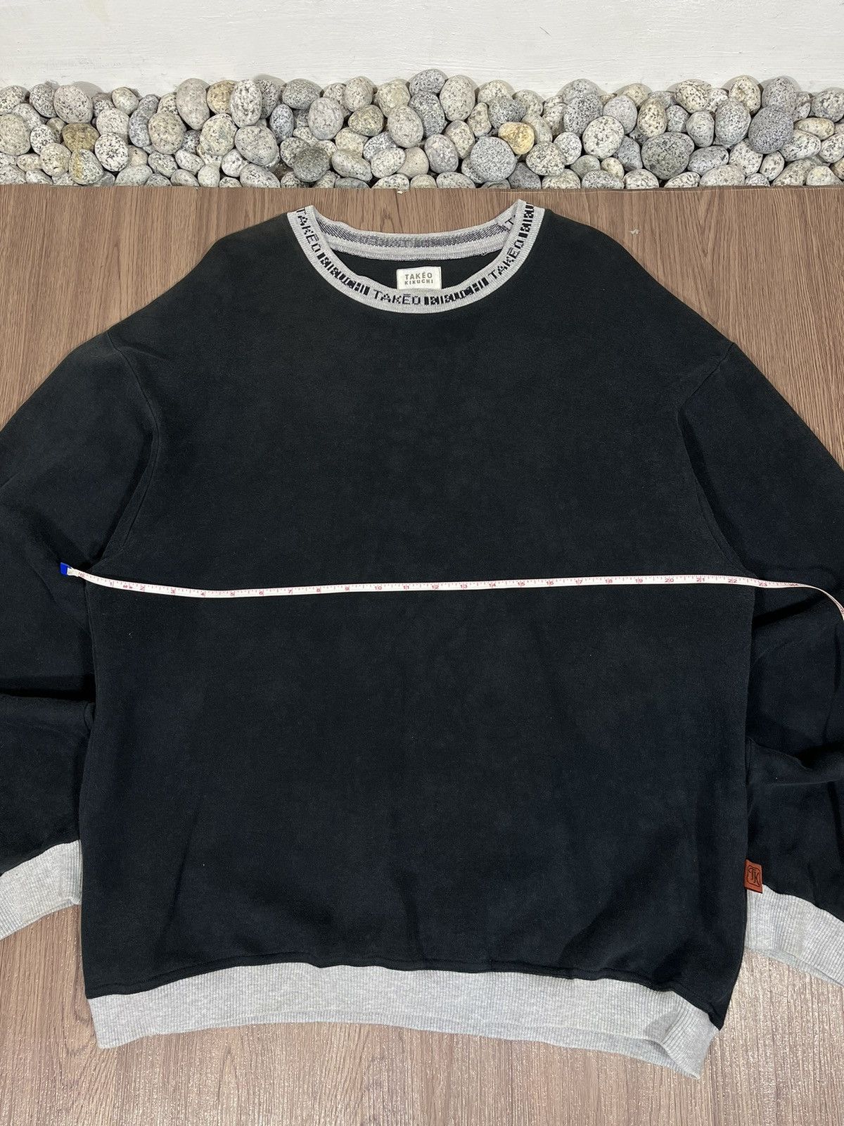 Japanese Brand × Takeo Kikuchi 00’s Takeo Kikuchi Japan Neck Taped Sweatshirt Size US XL / EU 56 / 4 - 8 Thumbnail