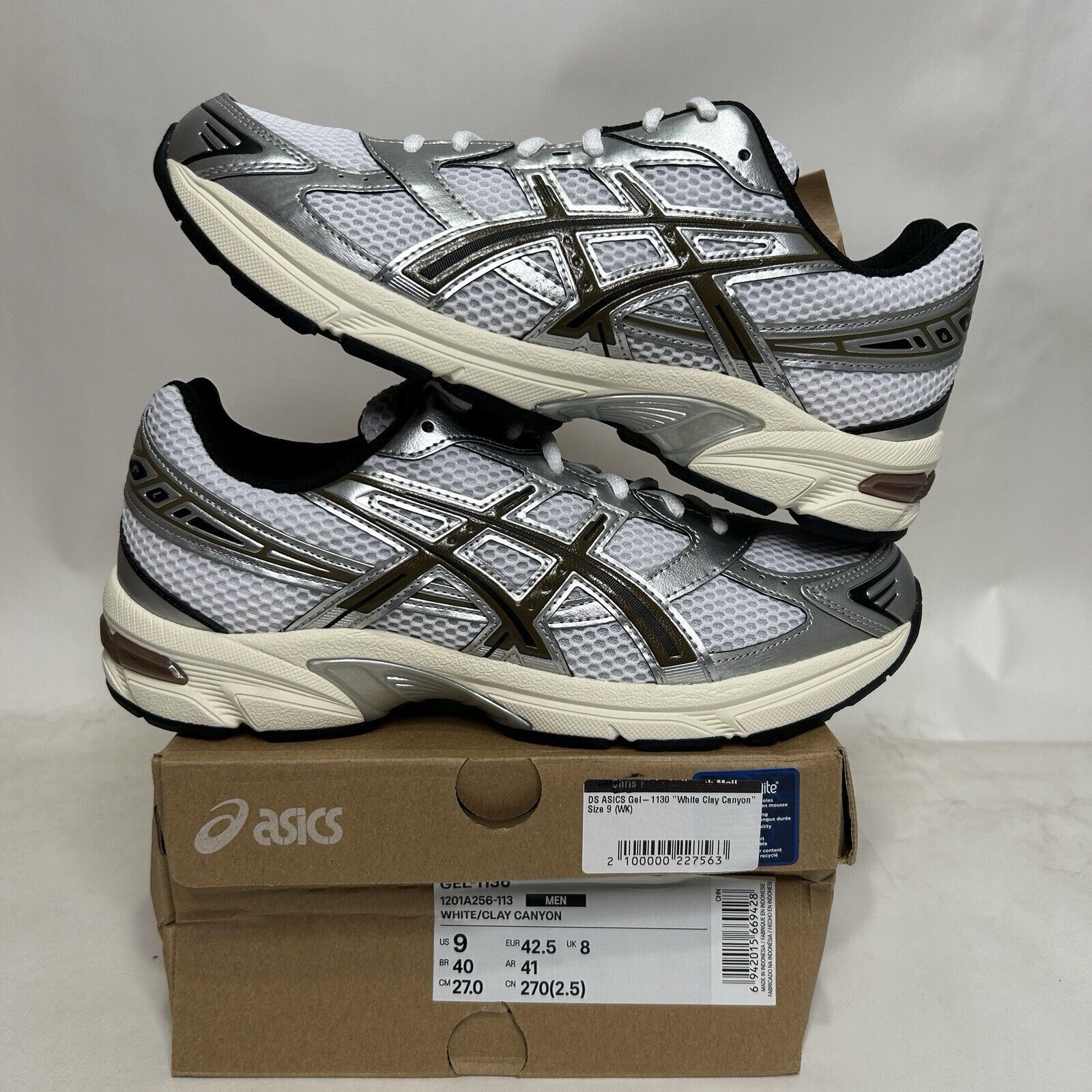 Asics ASICS Gel-1130 “White Clay Canyon” 2024 Size US 9 / EU 42 - 1 Thumbnail