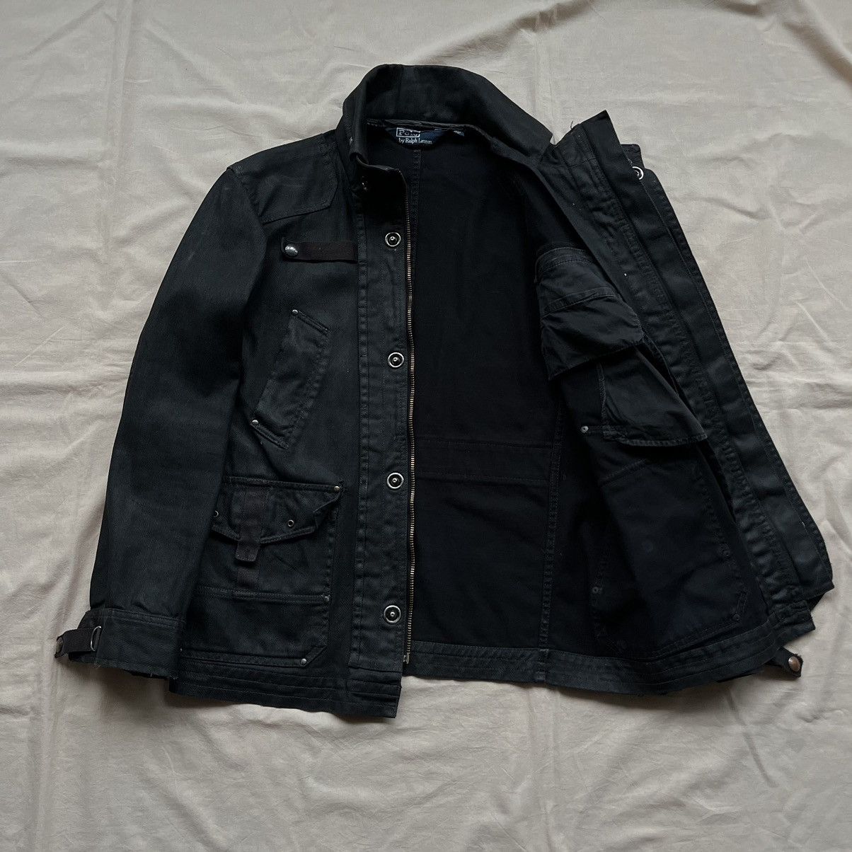 Polo Ralph Lauren Polo Ralph Lauren Waxed Multi-pocket Jacket Size US L / EU 52-54 / 3 - 11 Thumbnail