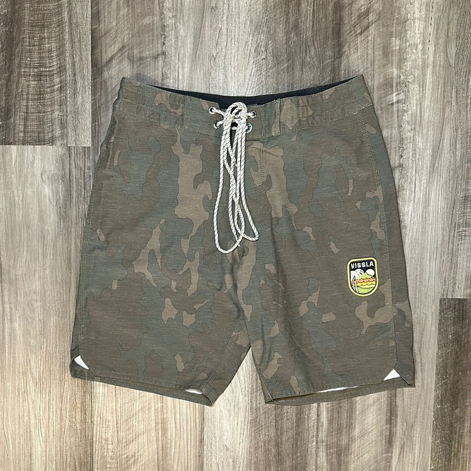 Vissla Vissla Solid Set Camouflage Board Shorts - 28 Size US 28 / EU 44 - 1 Thumbnail