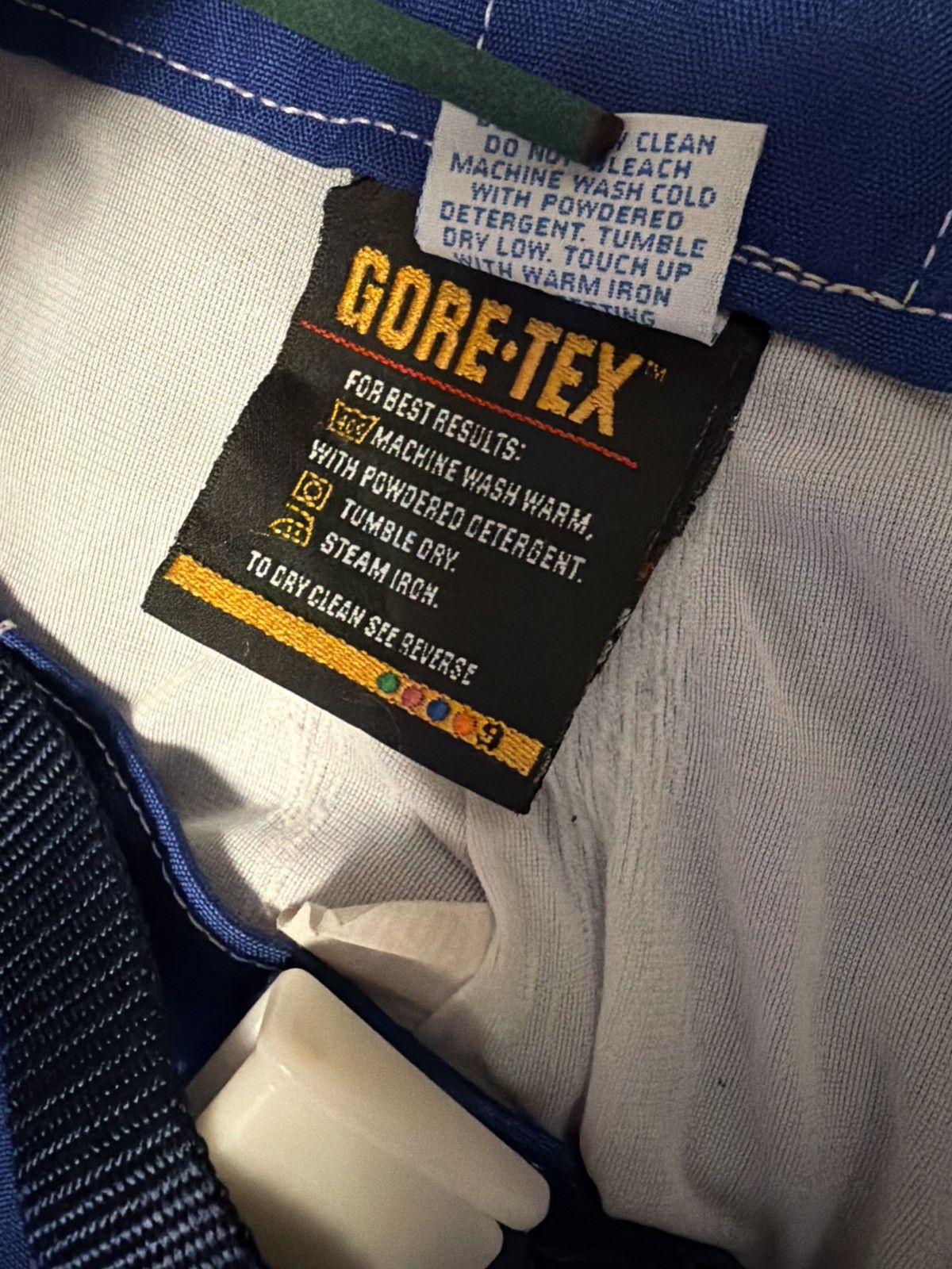 Goretex GORE-TEX MS Racing Pants Blue AOP Size US 36 / EU 52 - 7 Thumbnail