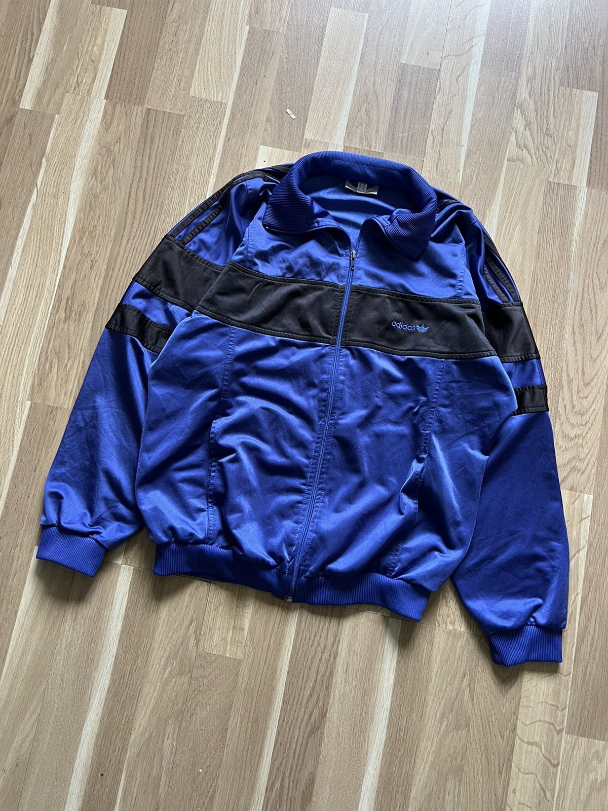 Adidas Adidas vintage purple track jacket y2k archive 2000s Size US L / EU 52-54 / 3 - 2 Thumbnail