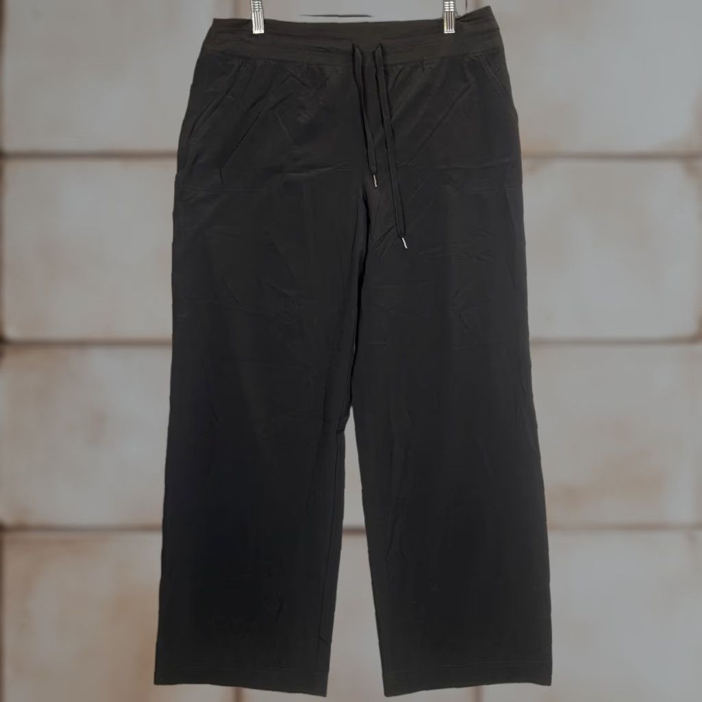Vintage Chico's Pants Zen Sport Wide Leg Jeans Black 14 Women Size 14 Regular Mens? Womens Size 36" / US 14 / IT 50 - 1 Thumbnail