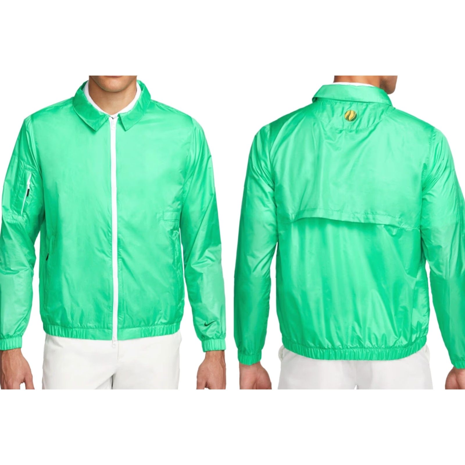 Nike Nike Golf Jacket XL Mens Lightweight Breathable Windbreaker Zip Front Solid Multicolor 120 DX9214-363 Size US XL / EU 56 / 4 - 5 Thumbnail