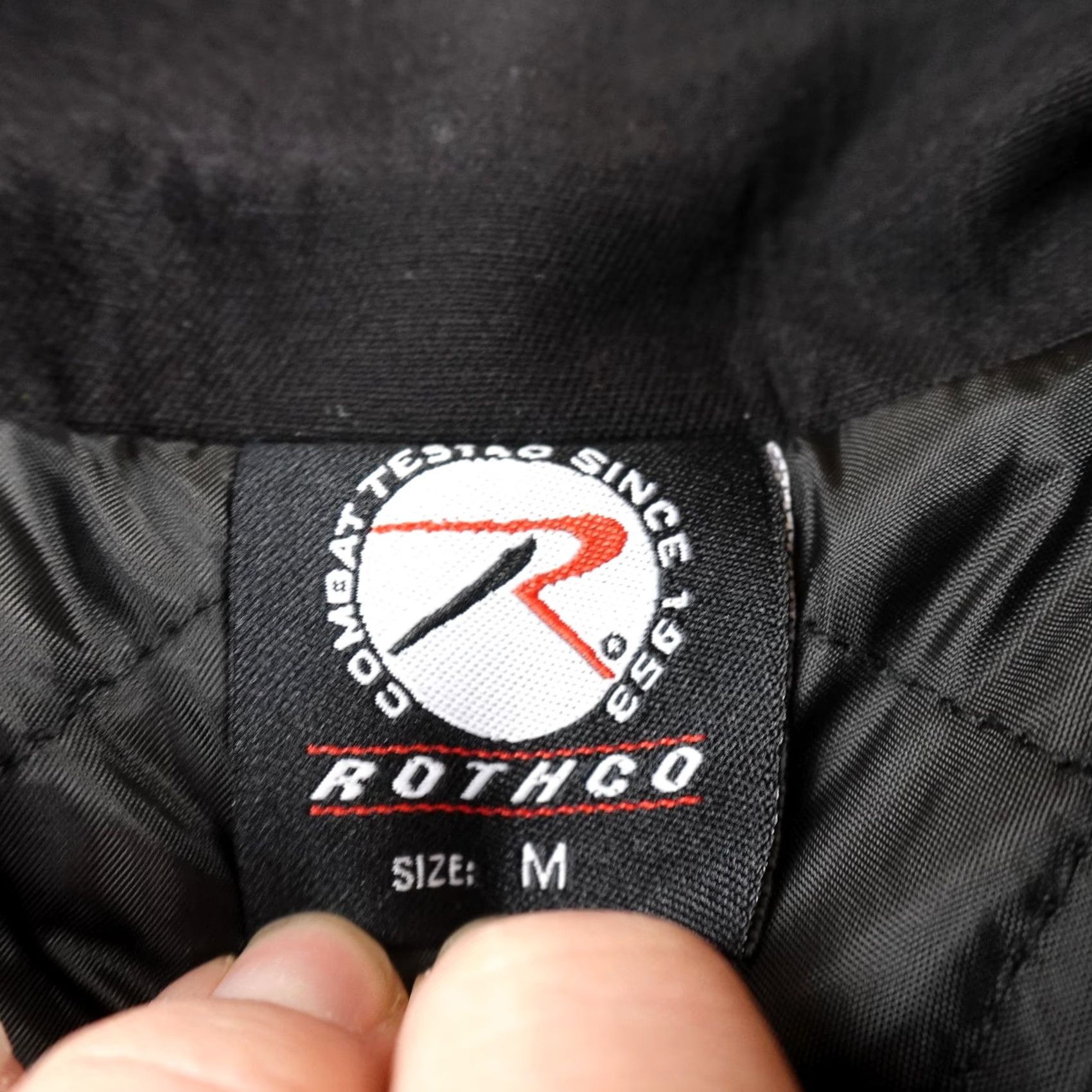 Rothco Rothco Jacket Mens M Black Concealed Carry Canvas Tactical Bomber Work Coat Shirt? Size US M / EU 48-50 / 2 - 5 Thumbnail