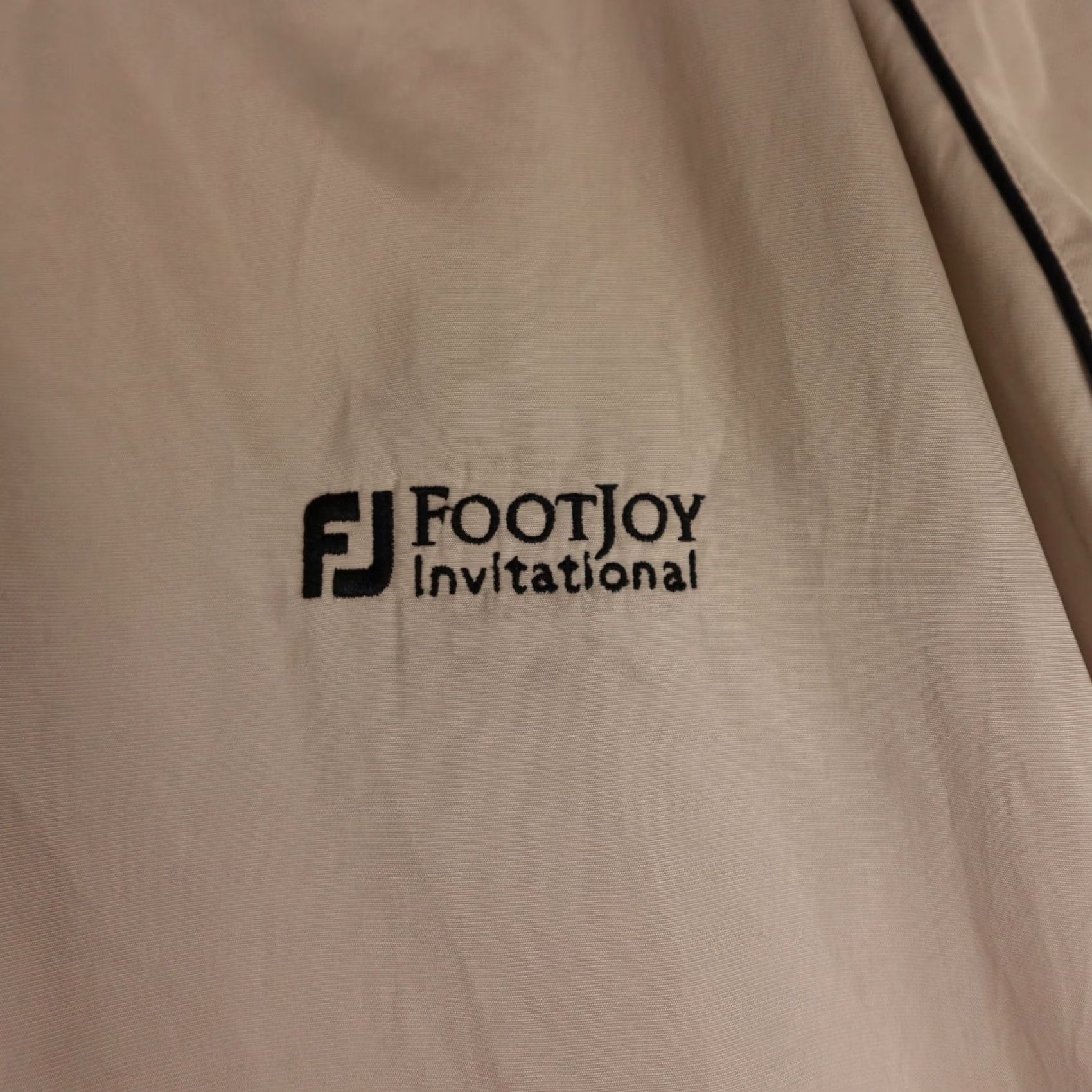 Footjoy Footjoy Windbreaker Pullover Golf Mens Large Brown Short Sleeve Lightweight Size US L / EU 52-54 / 3 - 4 Thumbnail