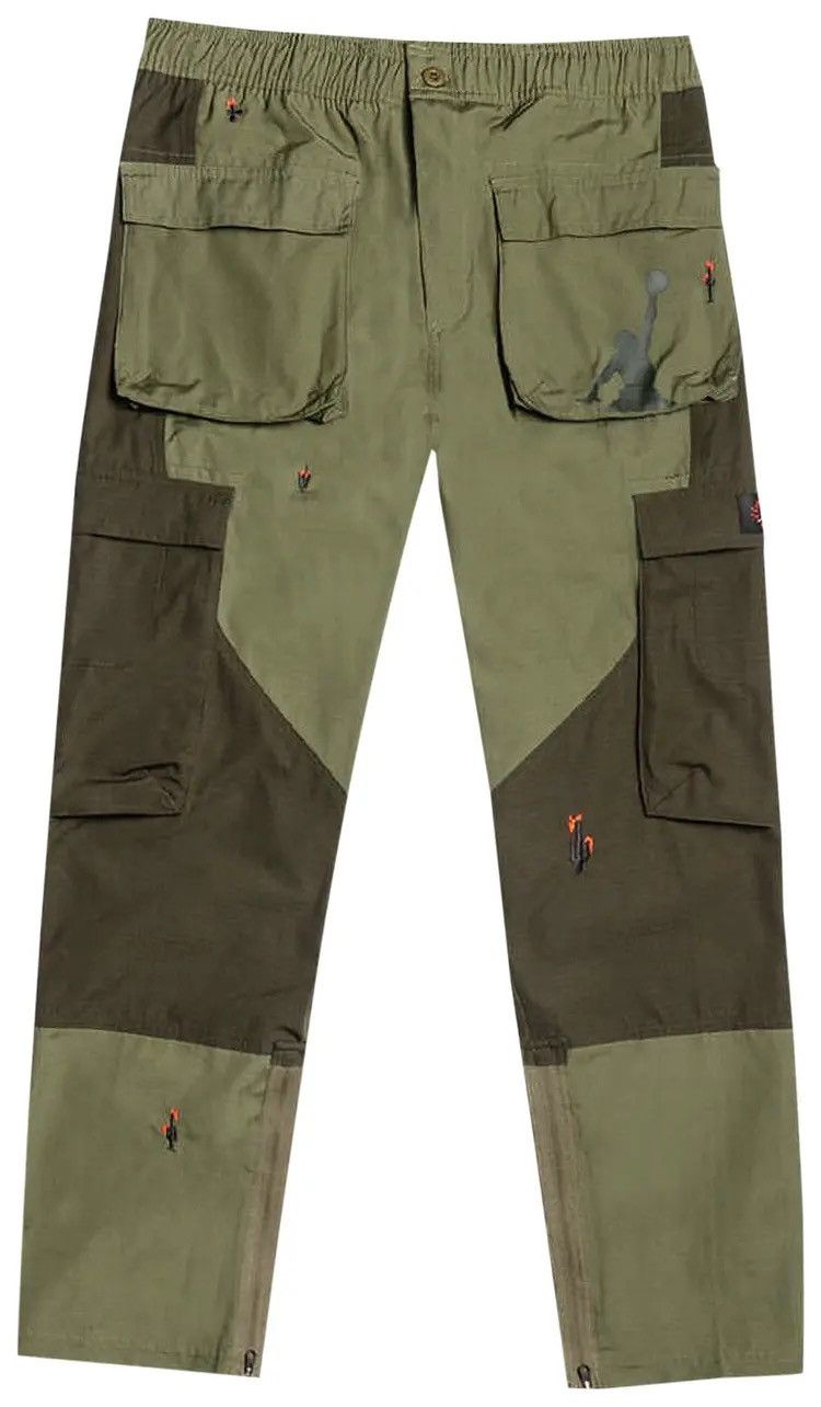 Jordan Brand × Travis Scott Travis Scott Cactus Jack x Jordan Cargo Pants Olive Size L Size US 34 / EU 50 - 18 Thumbnail